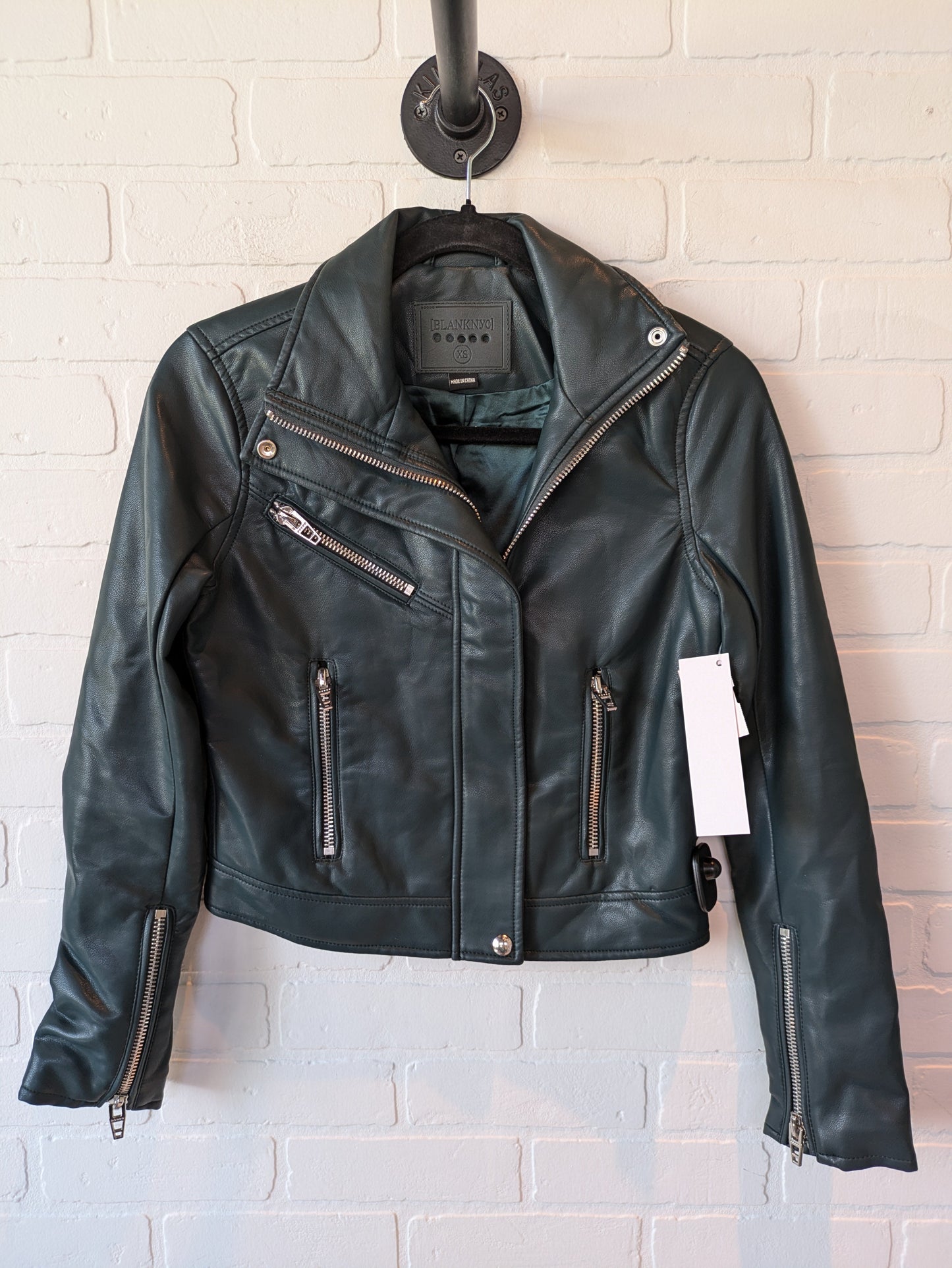 Jacket Moto By Blanknyc In Green, Size: Xs