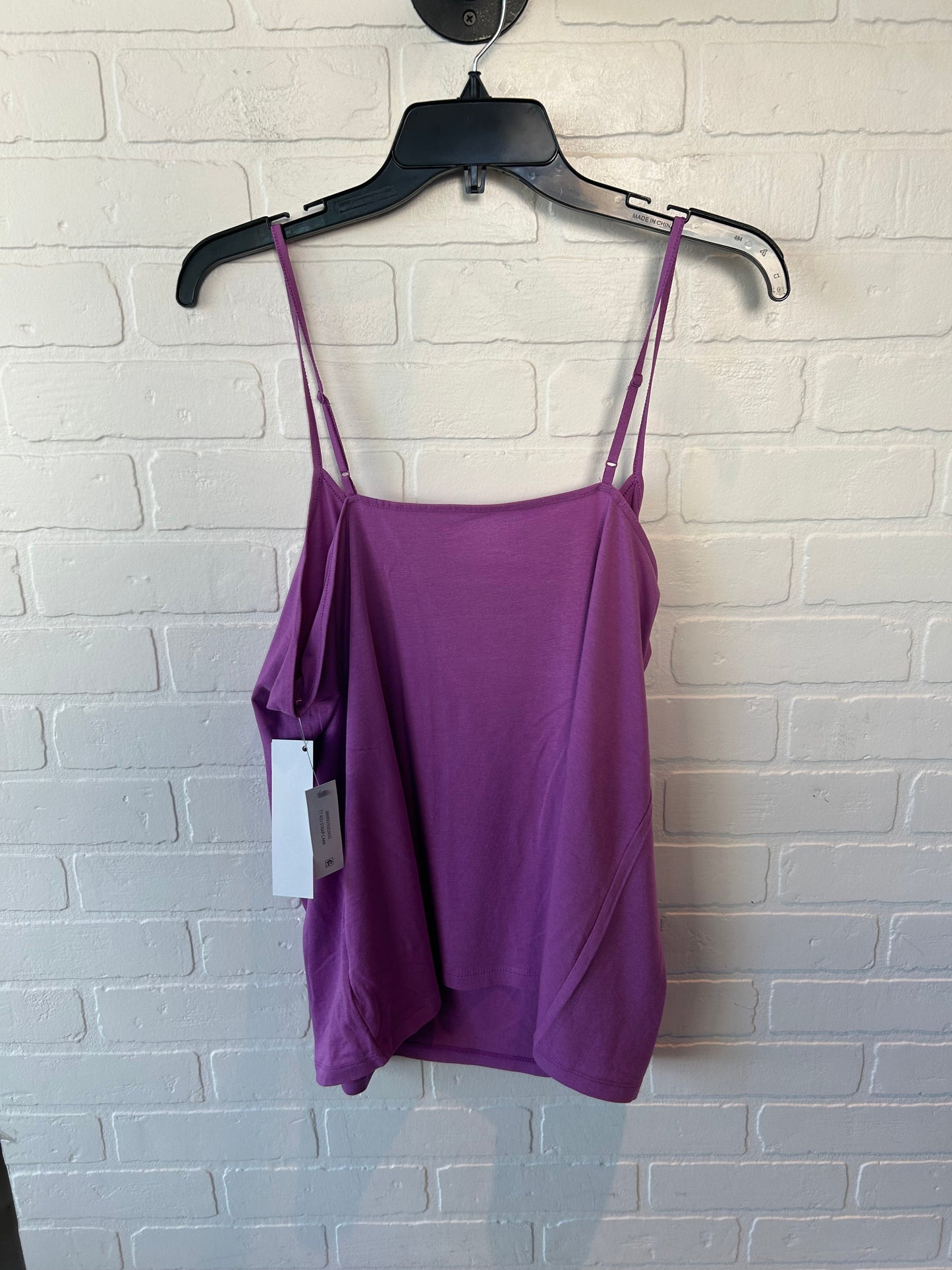 Tank Top By Time And Tru In Purple, Size: 1x