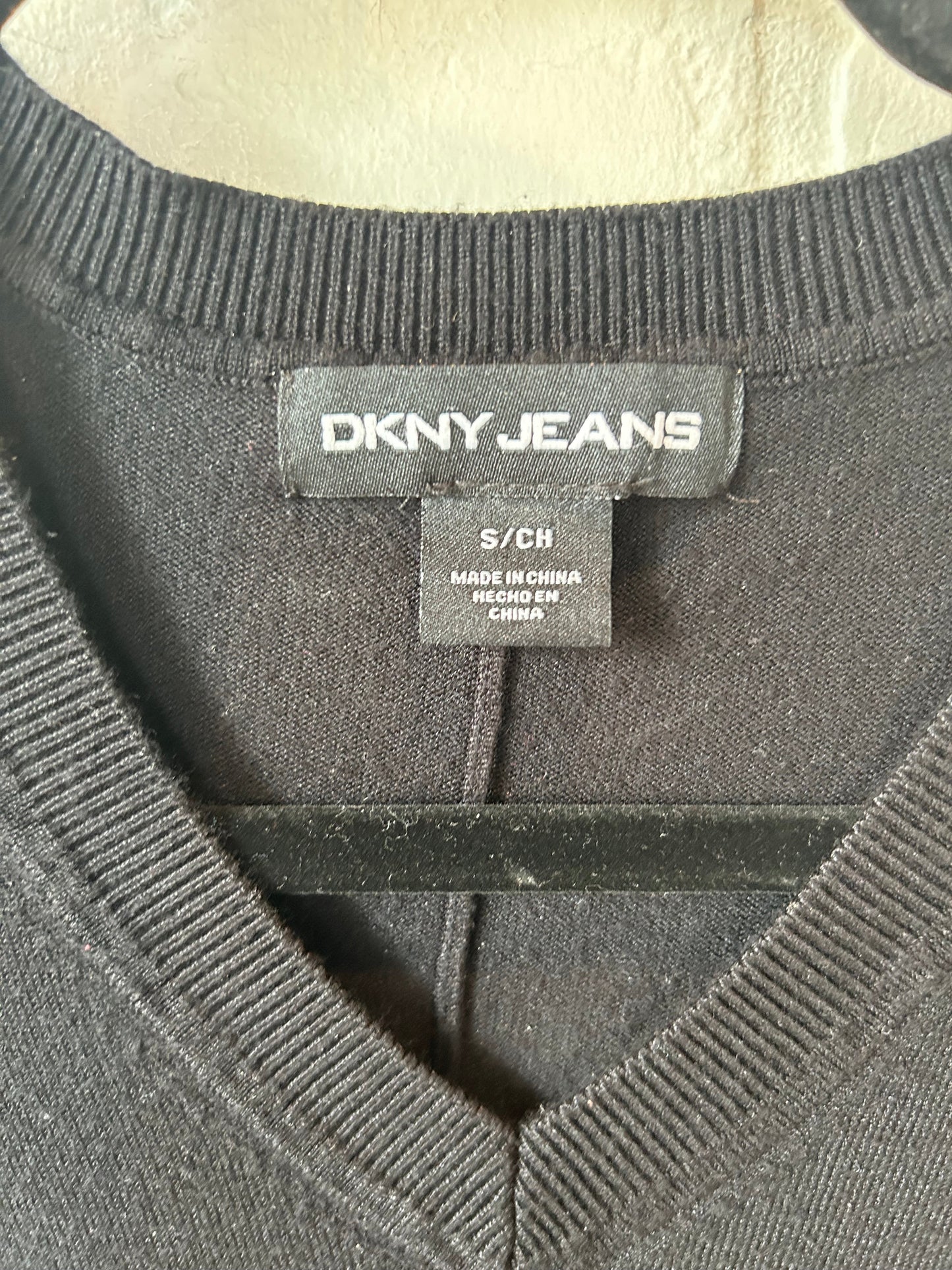 Sweater By Dkny In Black, Size: S