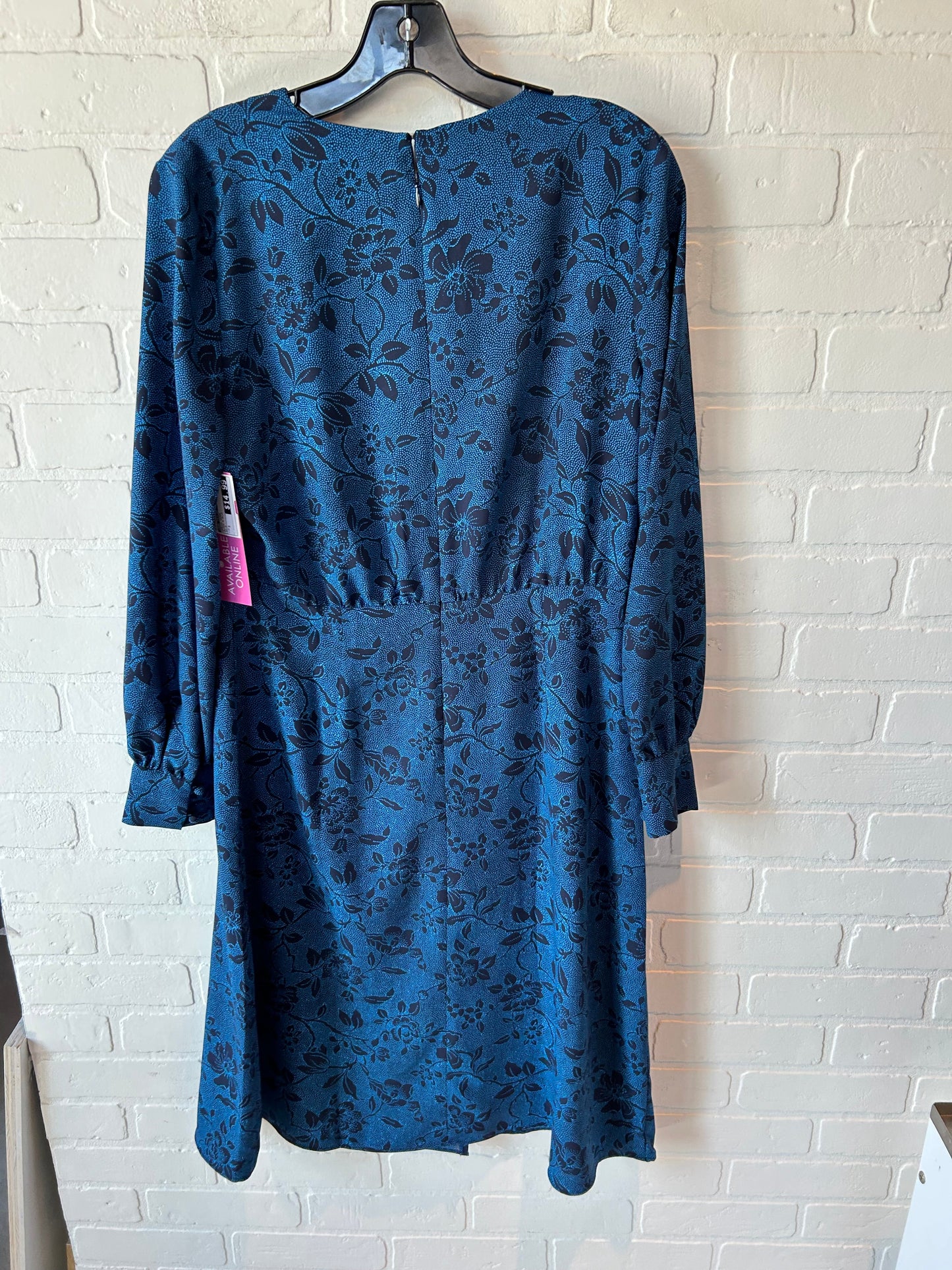 Dress Work By Ann Taylor In Black & Blue, Size: S