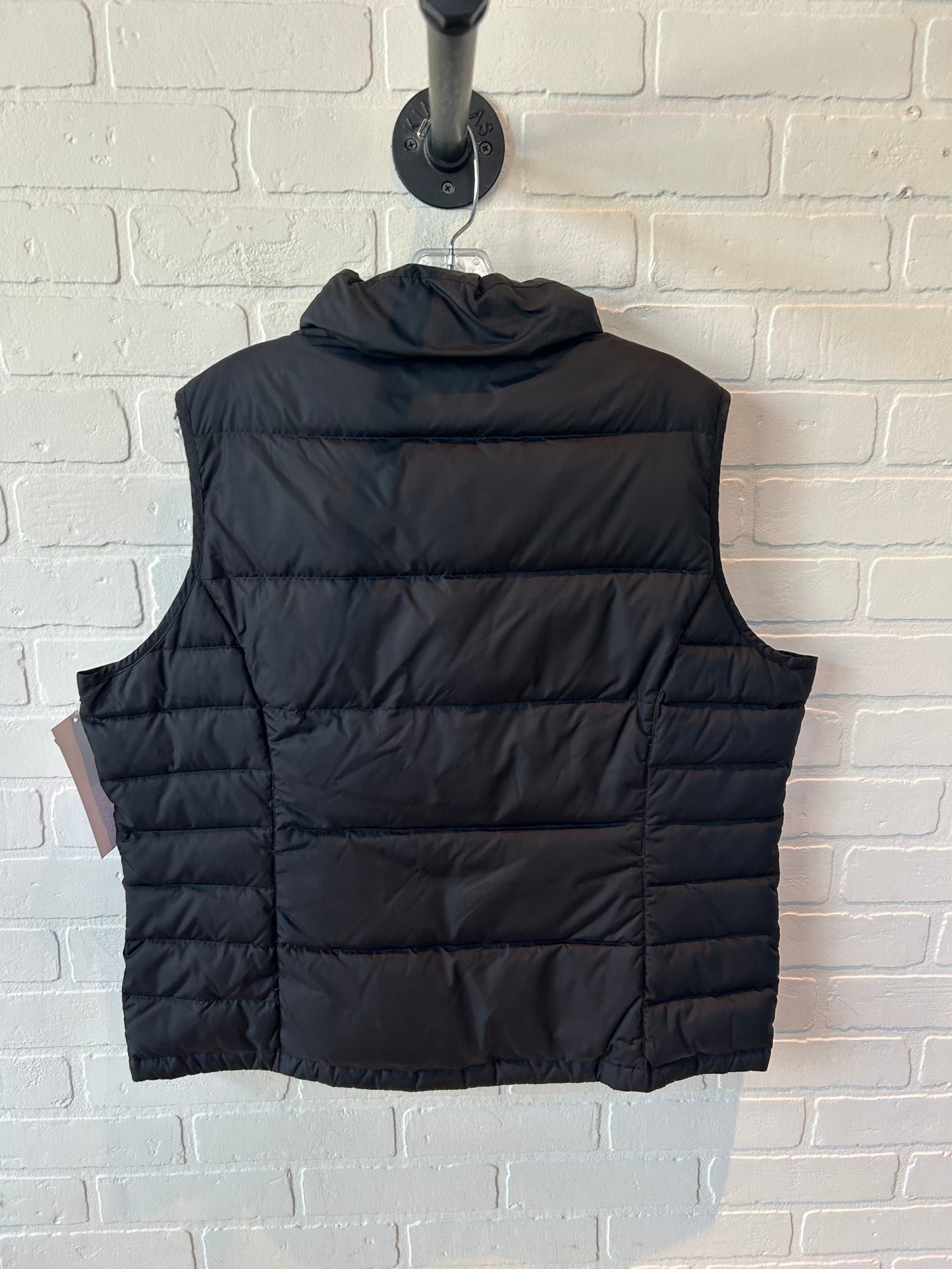 Vest Puffer & Quilted By Lands End In Black, Size: Xl