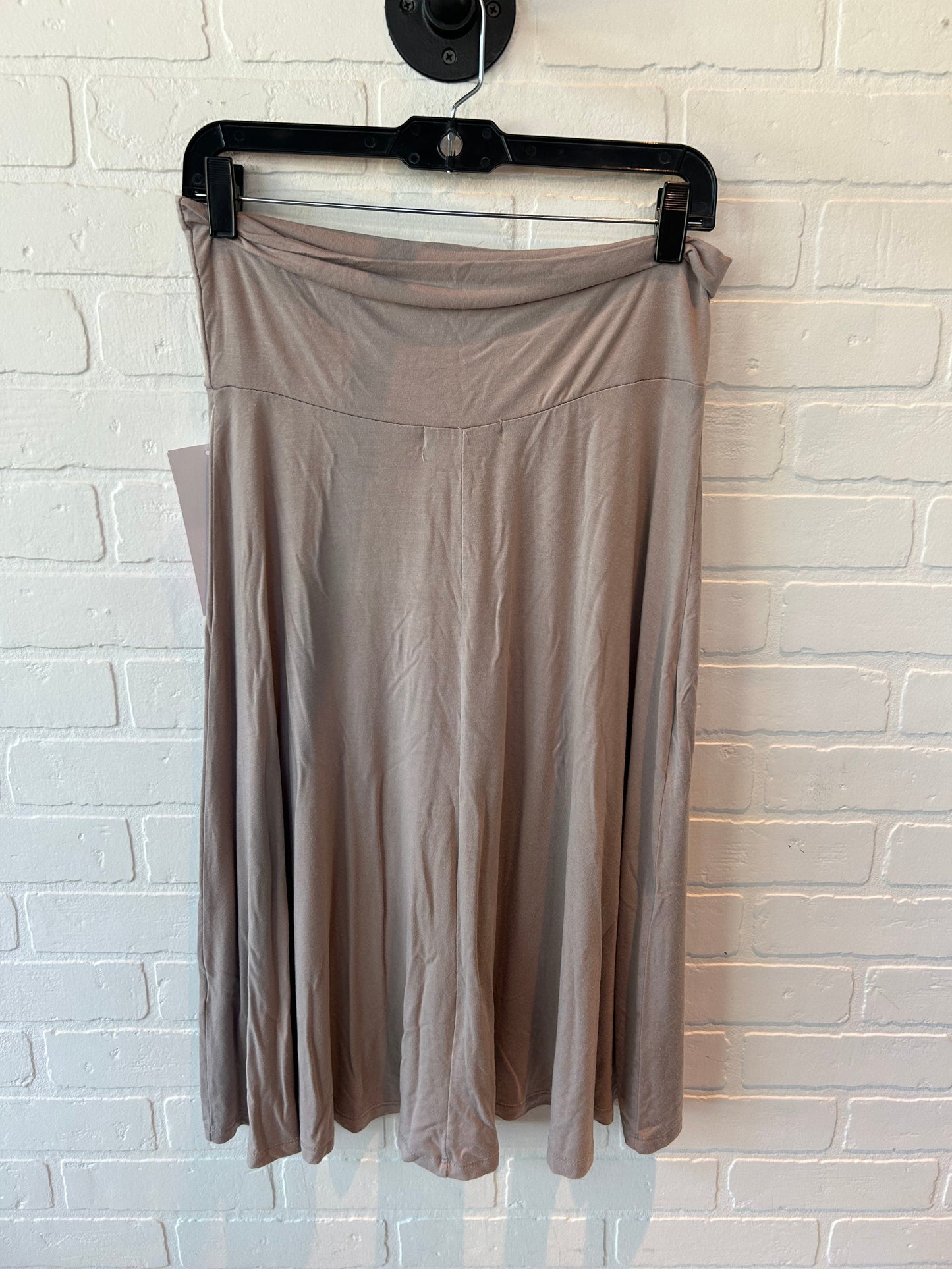 Skirt Midi By Cme In Tan, Size: 10