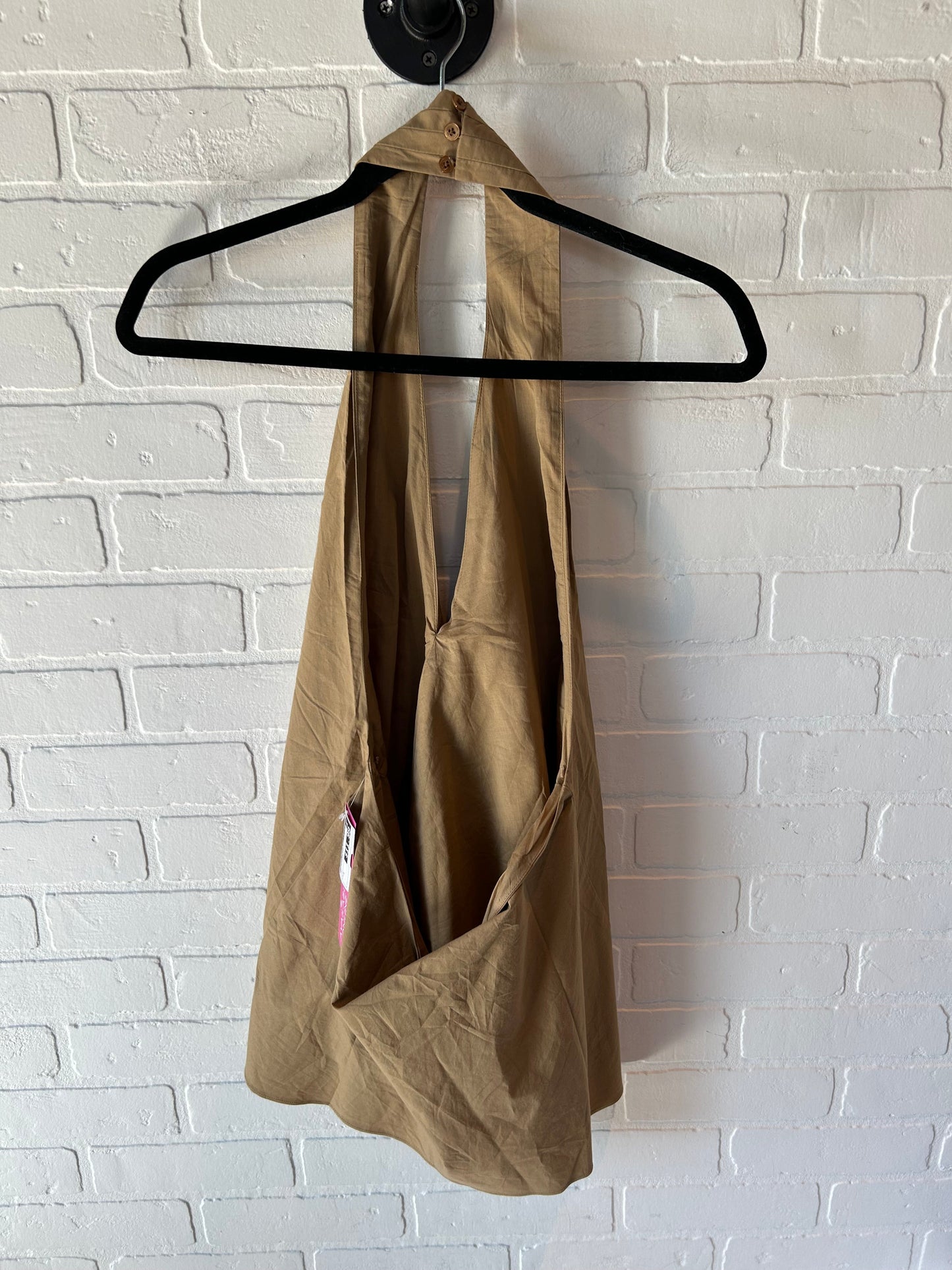 Top Sleeveless By Banana Republic In Tan, Size: S