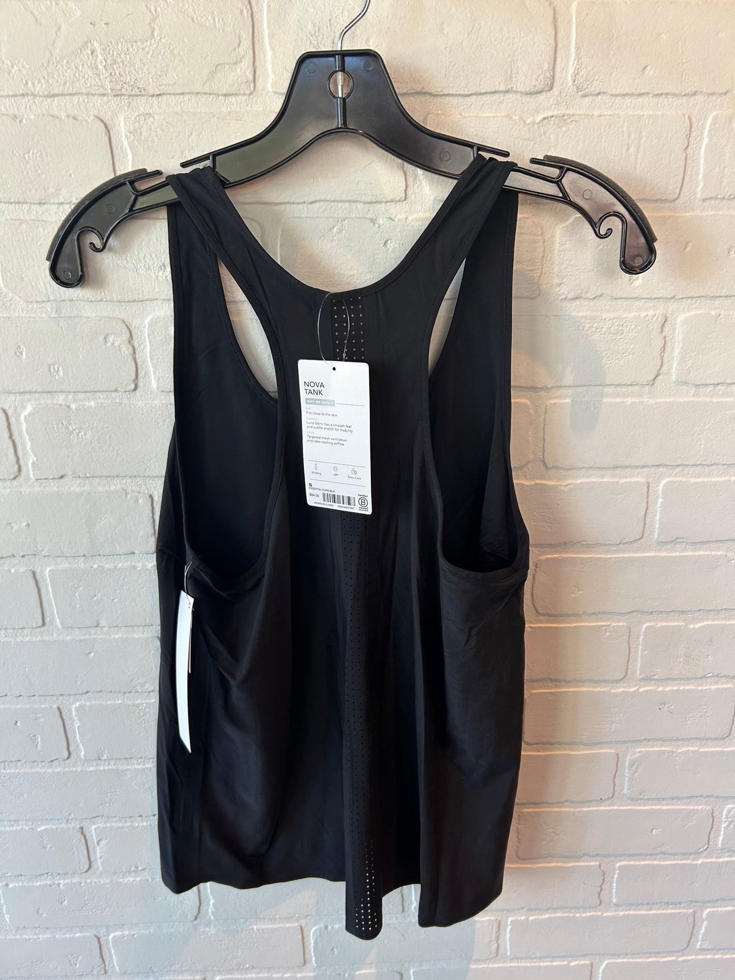 Athletic Tank Top By Athleta In Black, Size: S