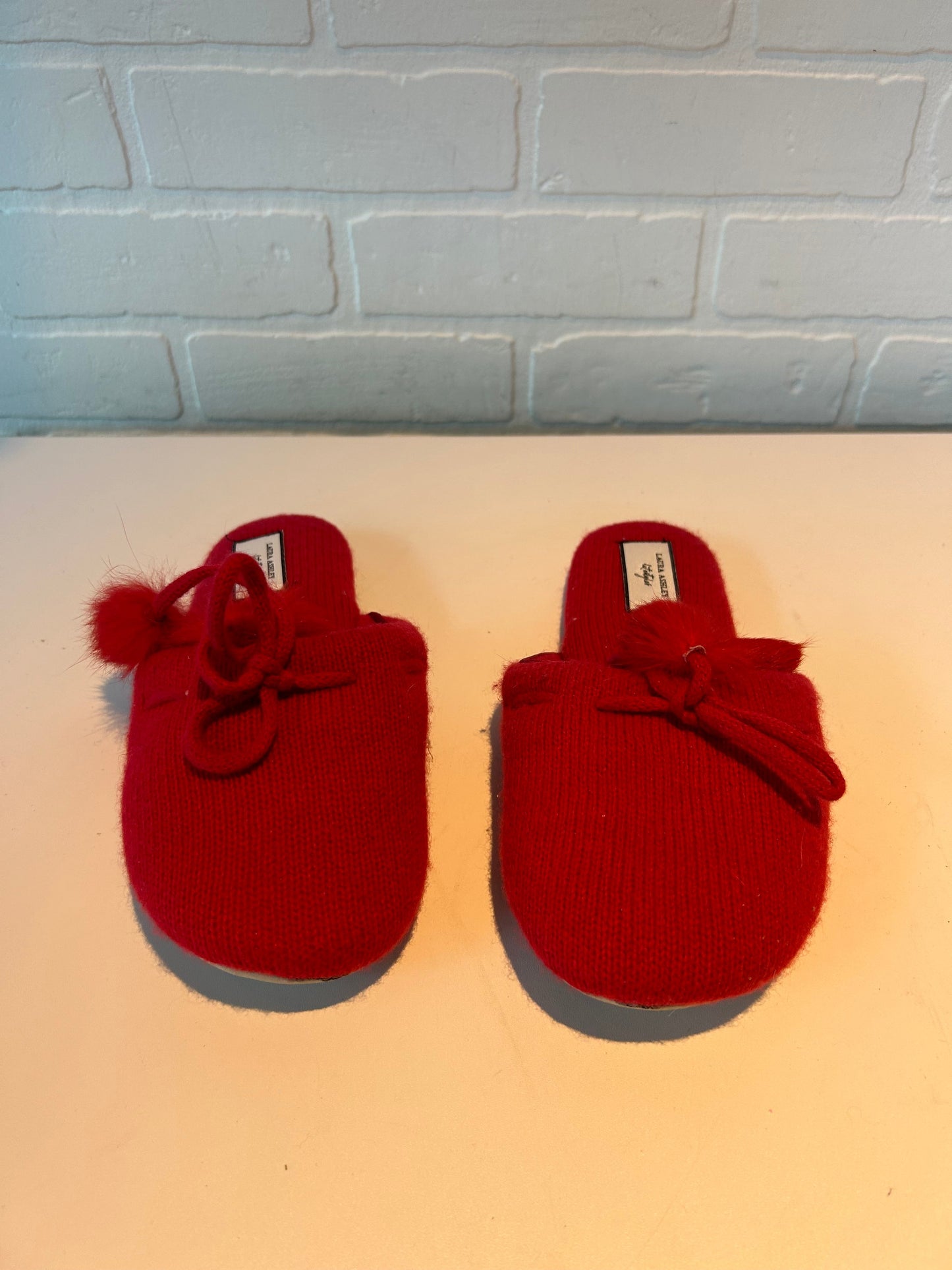 Slippers By Laura Ashley In Red, Size: 6.5