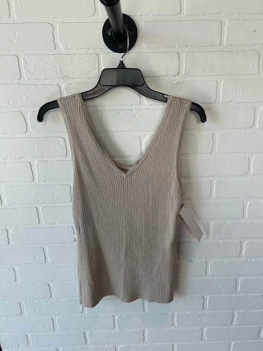 Top Sleeveless By White House Black Market In Gold, Size: M