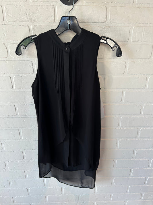 Top Sleeveless By White House Black Market In Black, Size: Xxs