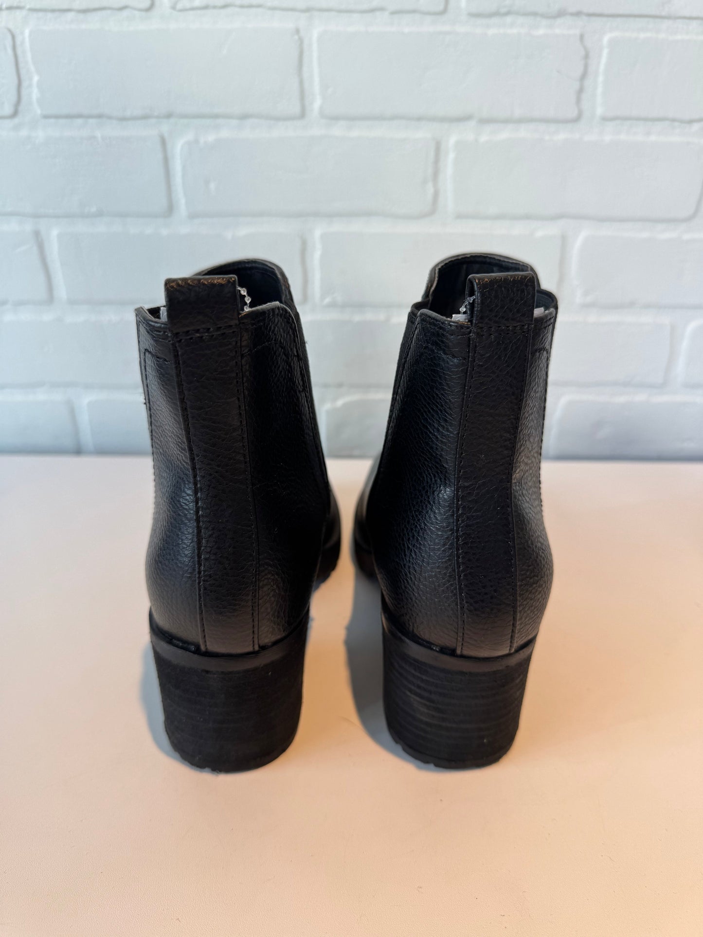 Boots Ankle Heels By Mia In Black, Size: 7.5