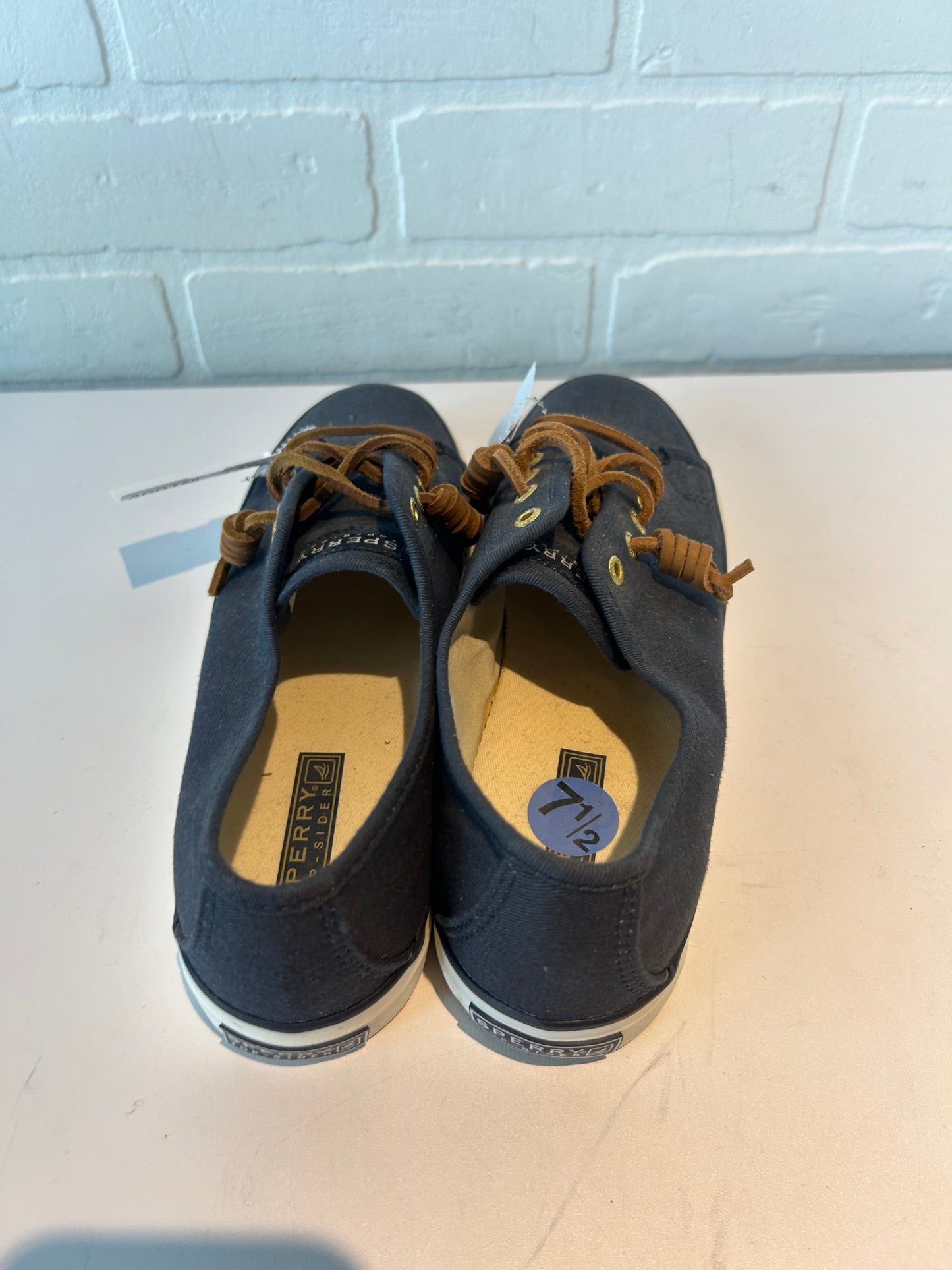 Shoes Sneakers By Sperry In Blue, Size: 7.5