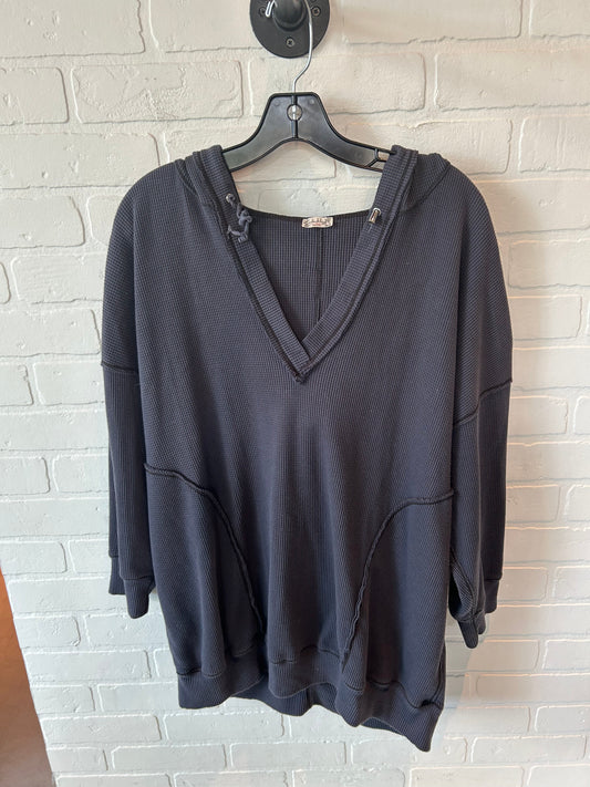 Tunic Long Sleeve By Free People In Grey, Size: Xs