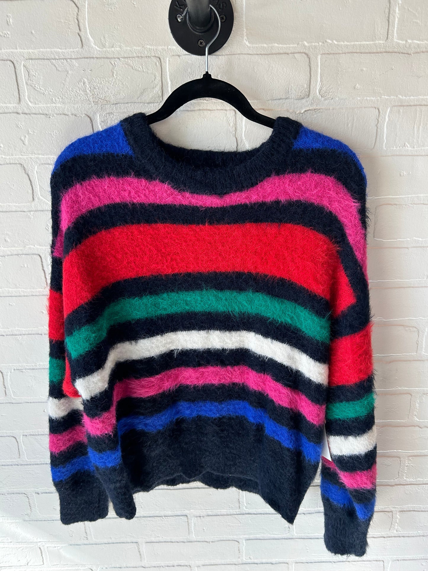 Sweater By A New Day In Striped Pattern, Size: L