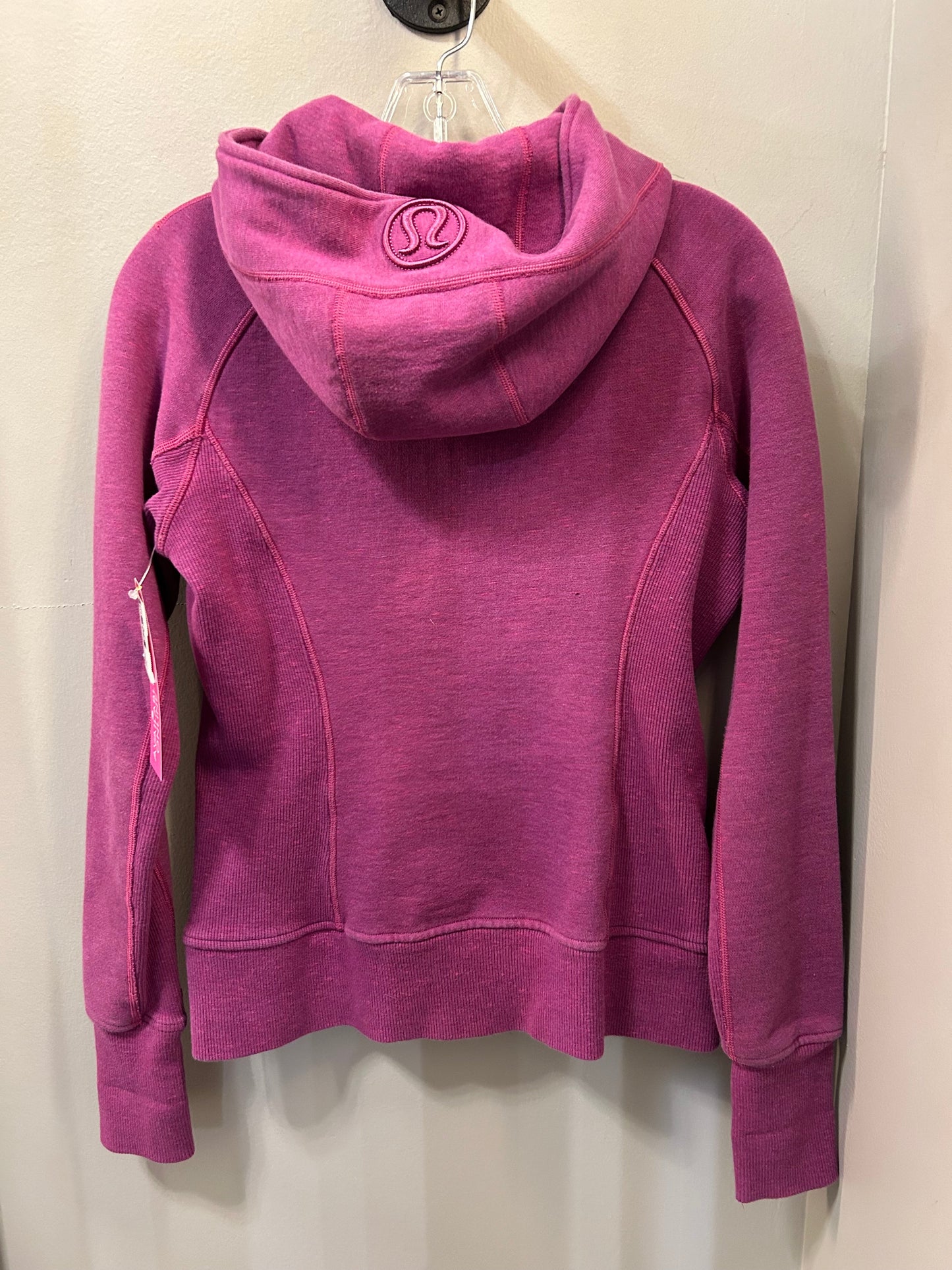 Athletic Sweatshirt Hoodie By Lululemon In Purple, Size: S