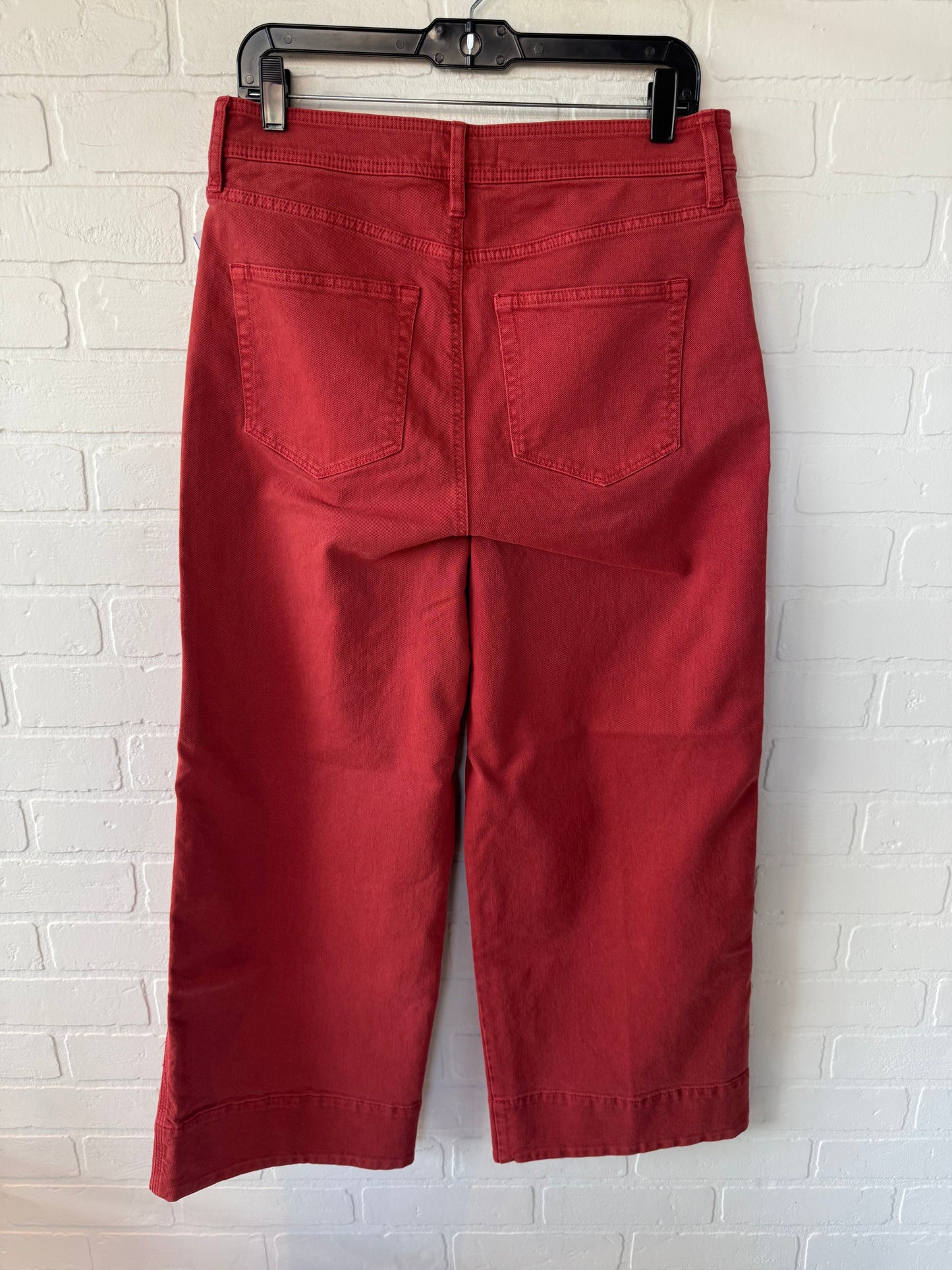 Pants Wide Leg By Loft In Red, Size: 8