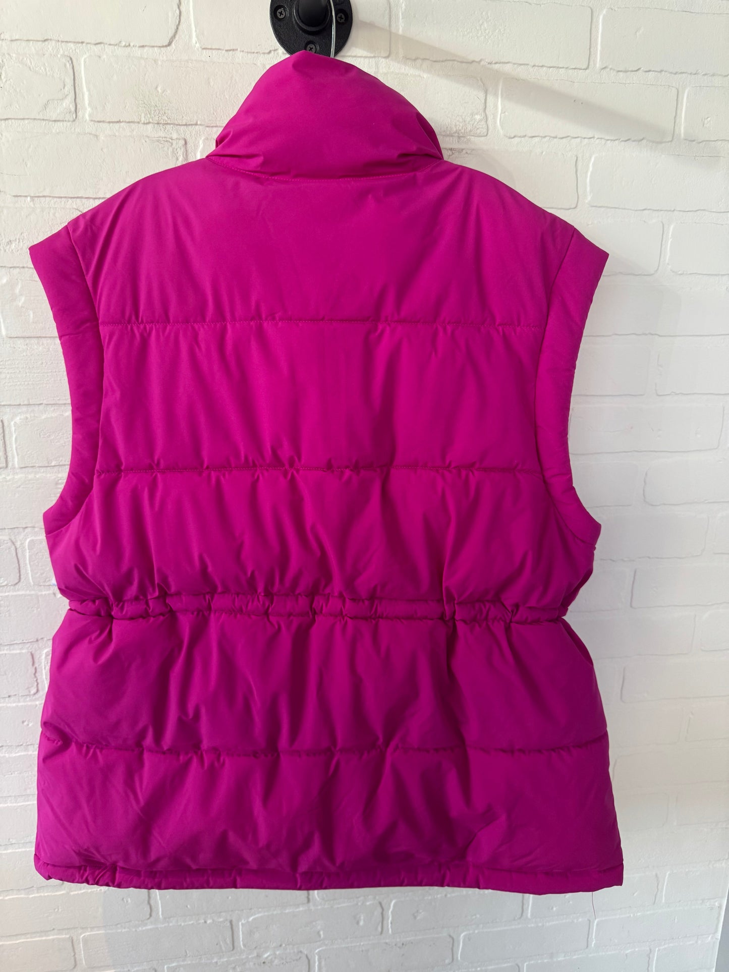 Vest Puffer & Quilted By Universal Thread In Pink, Size: Xl