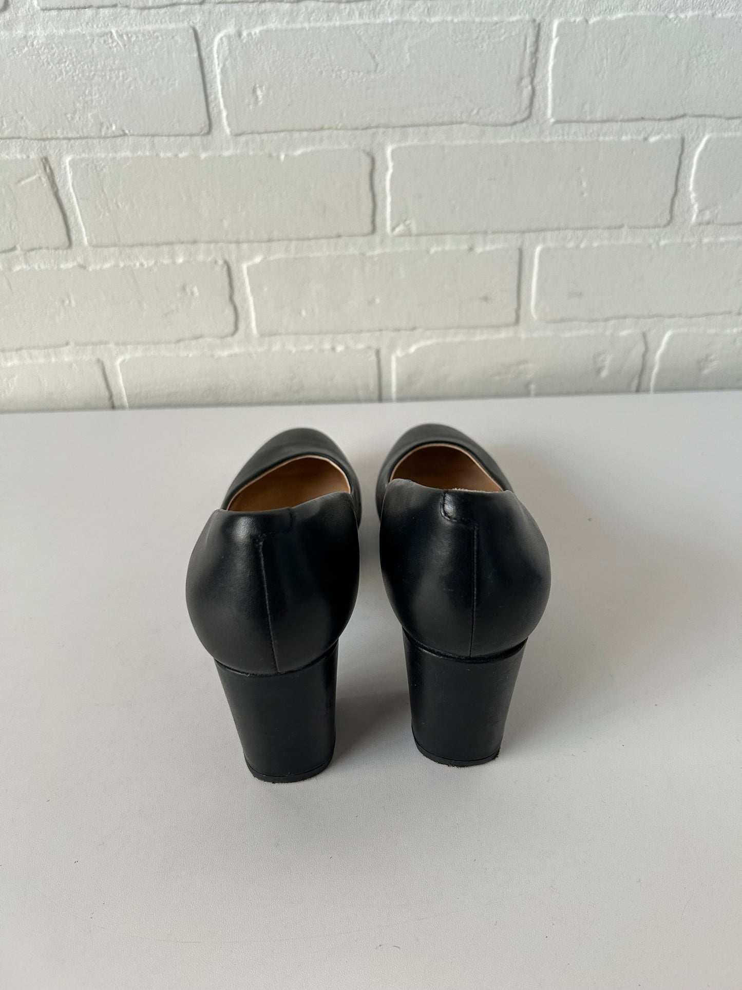 Shoes Heels Block By Clarks In Black, Size: 6