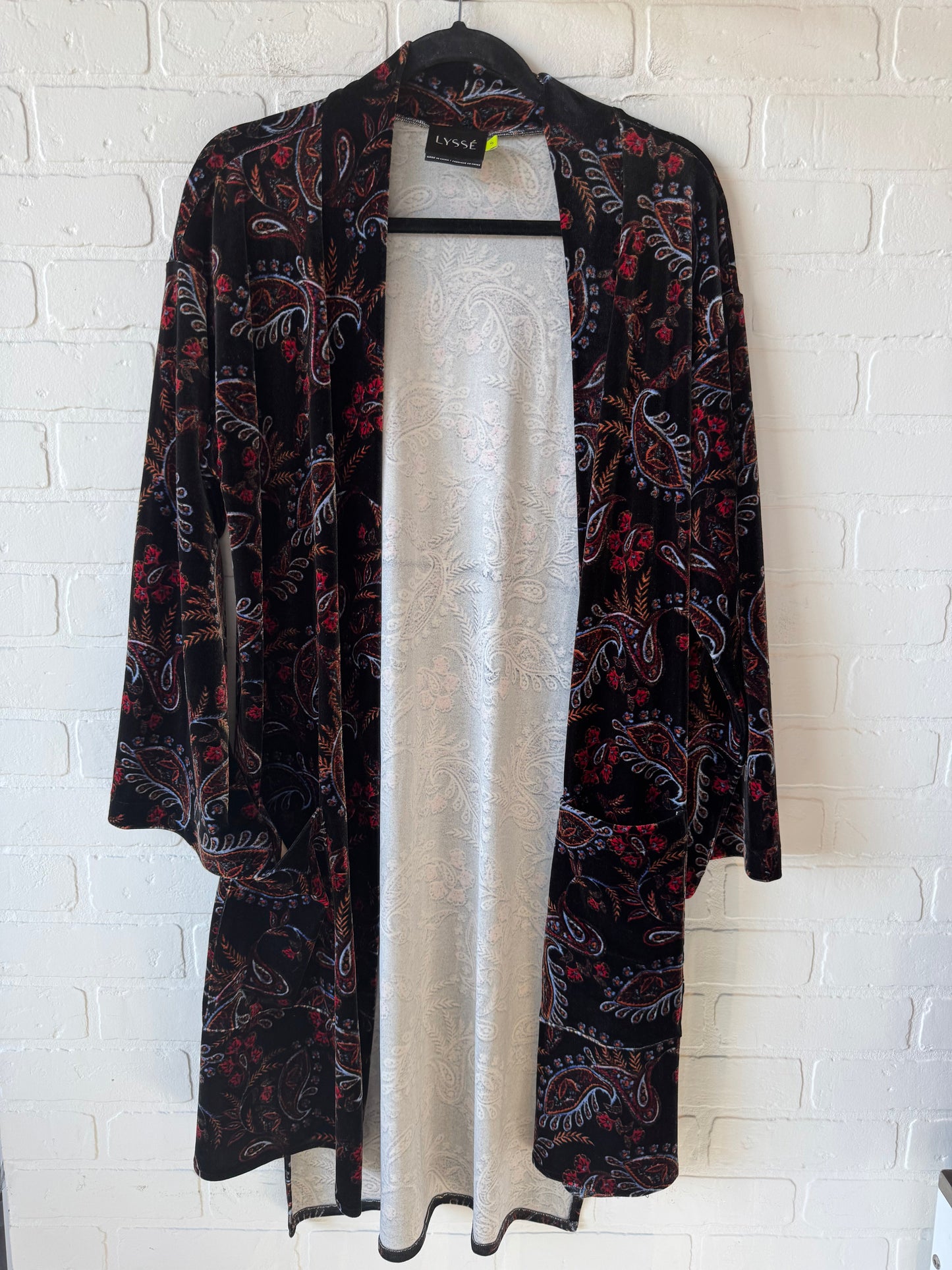 Kimono By Lysse In Black & Brown, Size: S