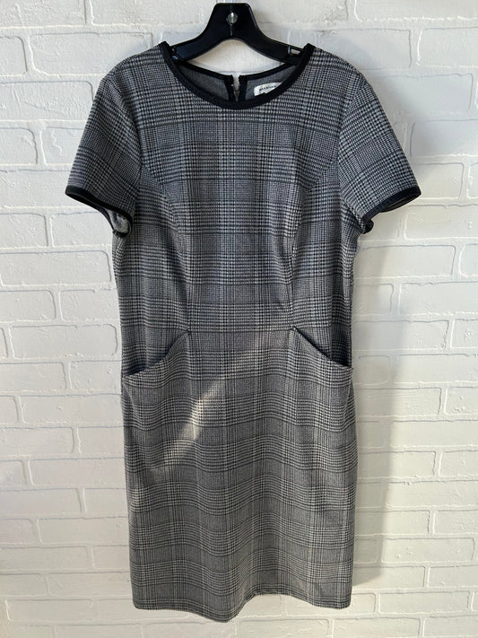 Dress Work By Max Studio In Black & Grey, Size: L