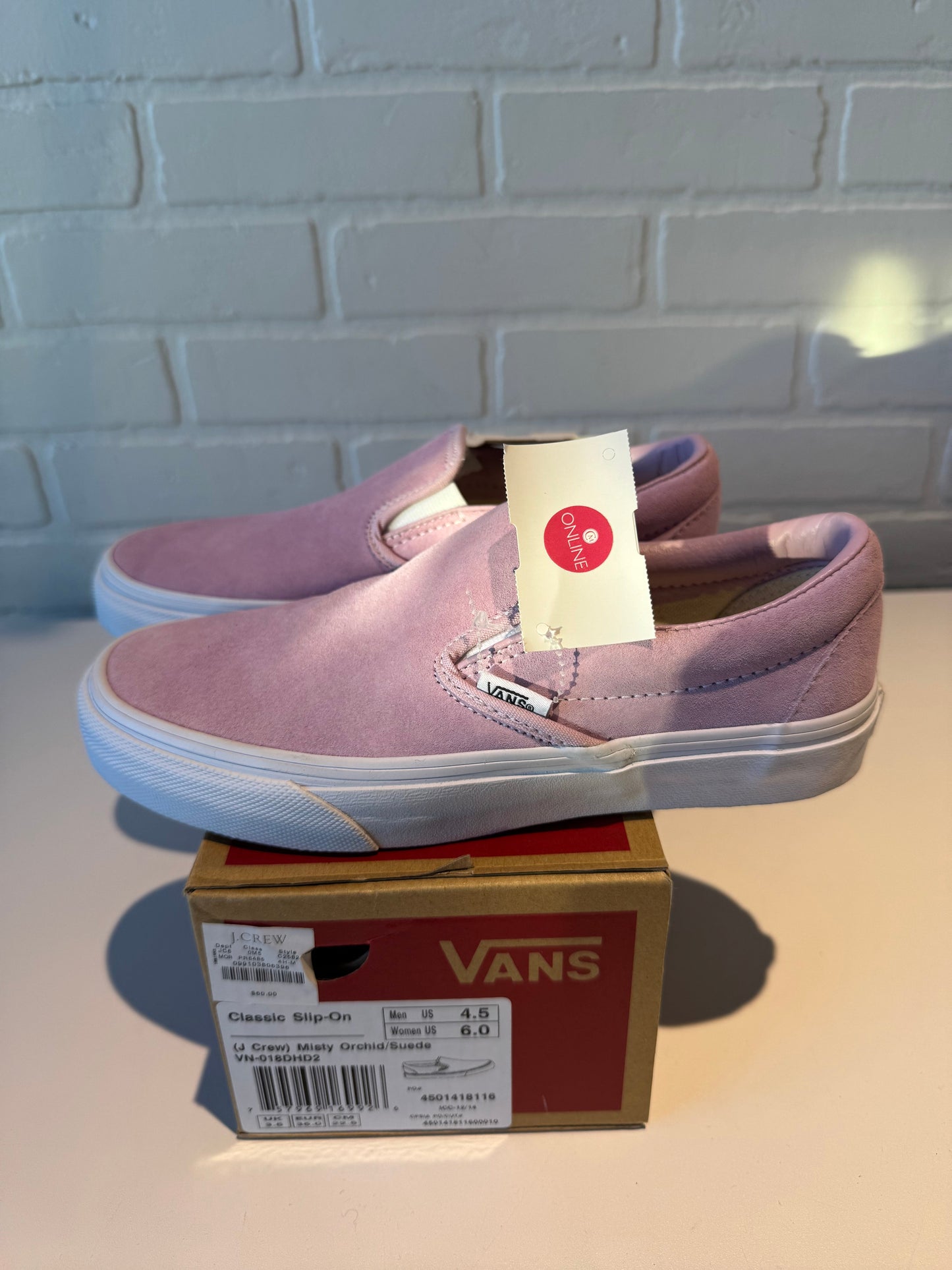 Shoes Sneakers By Vans In Pink, Size: 6