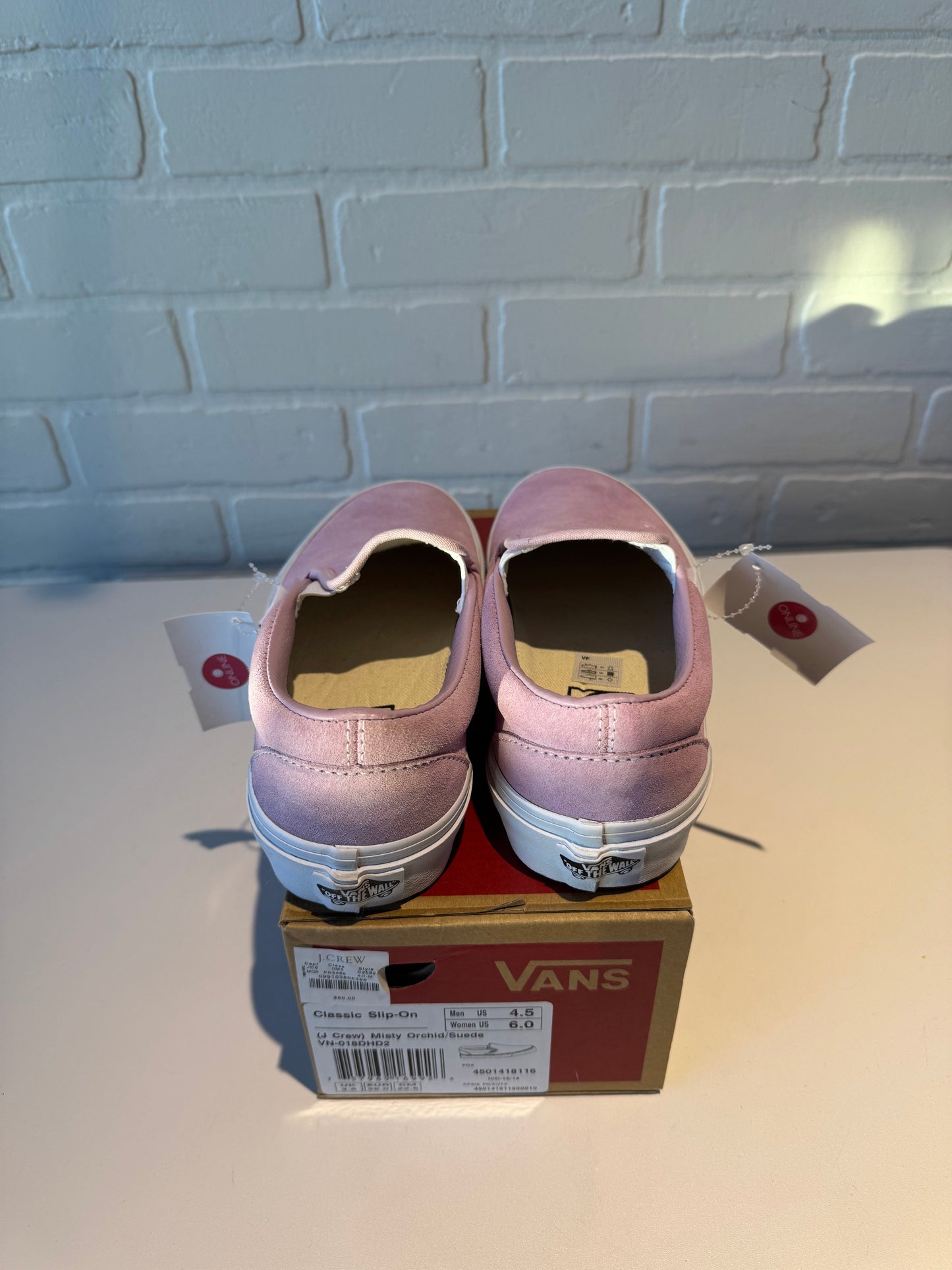 Shoes Sneakers By Vans In Pink, Size: 6