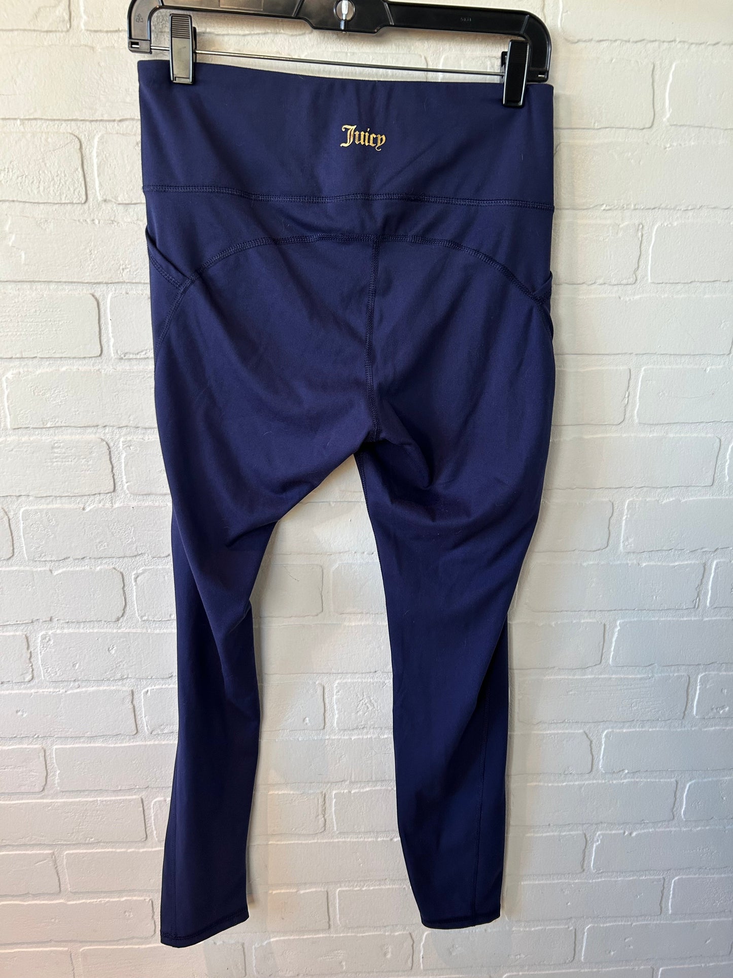 Athletic Capris By Juicy Couture In Navy, Size: 12