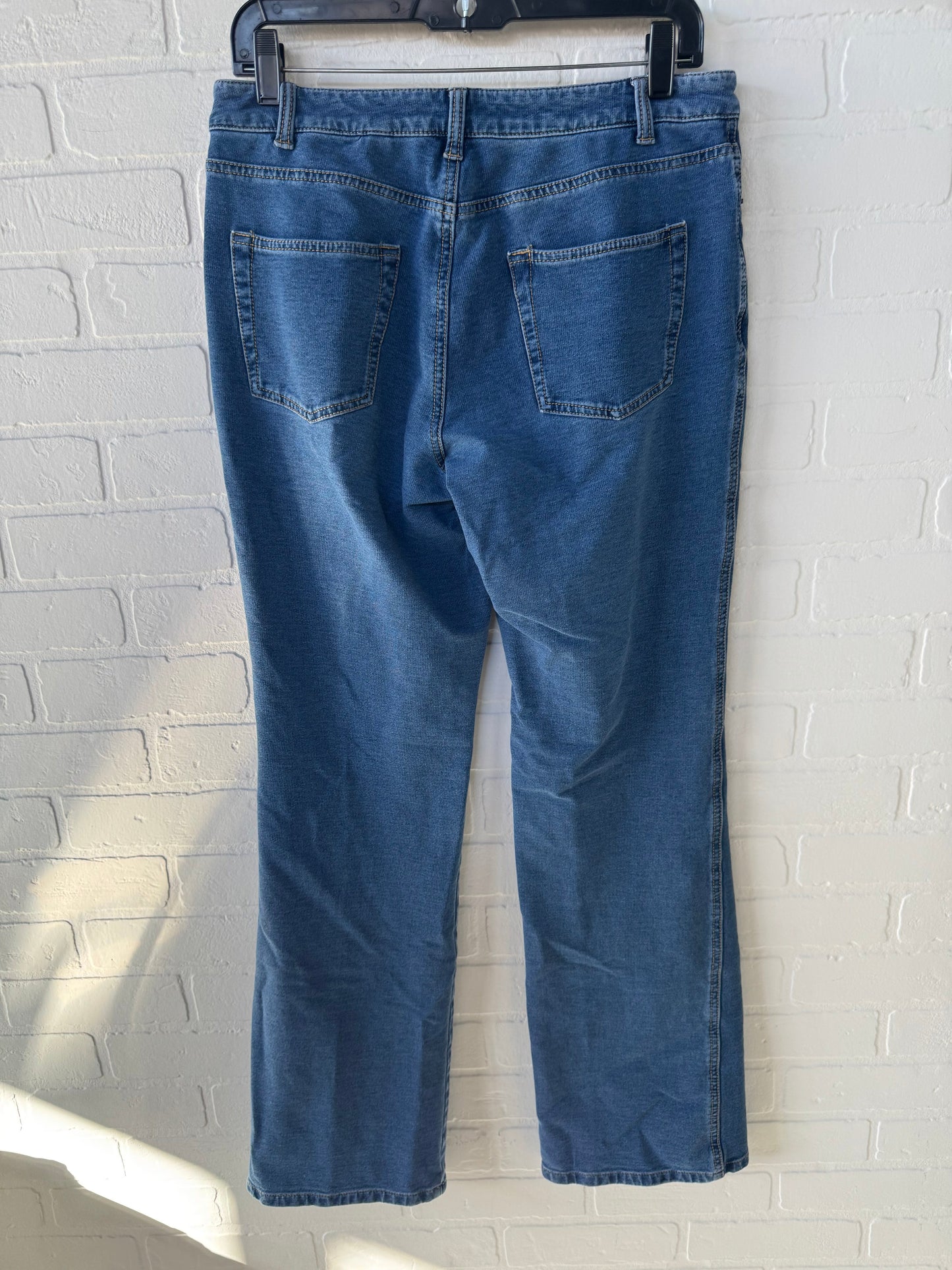 Jeans Straight By Coldwater Creek In Blue Denim, Size: 8