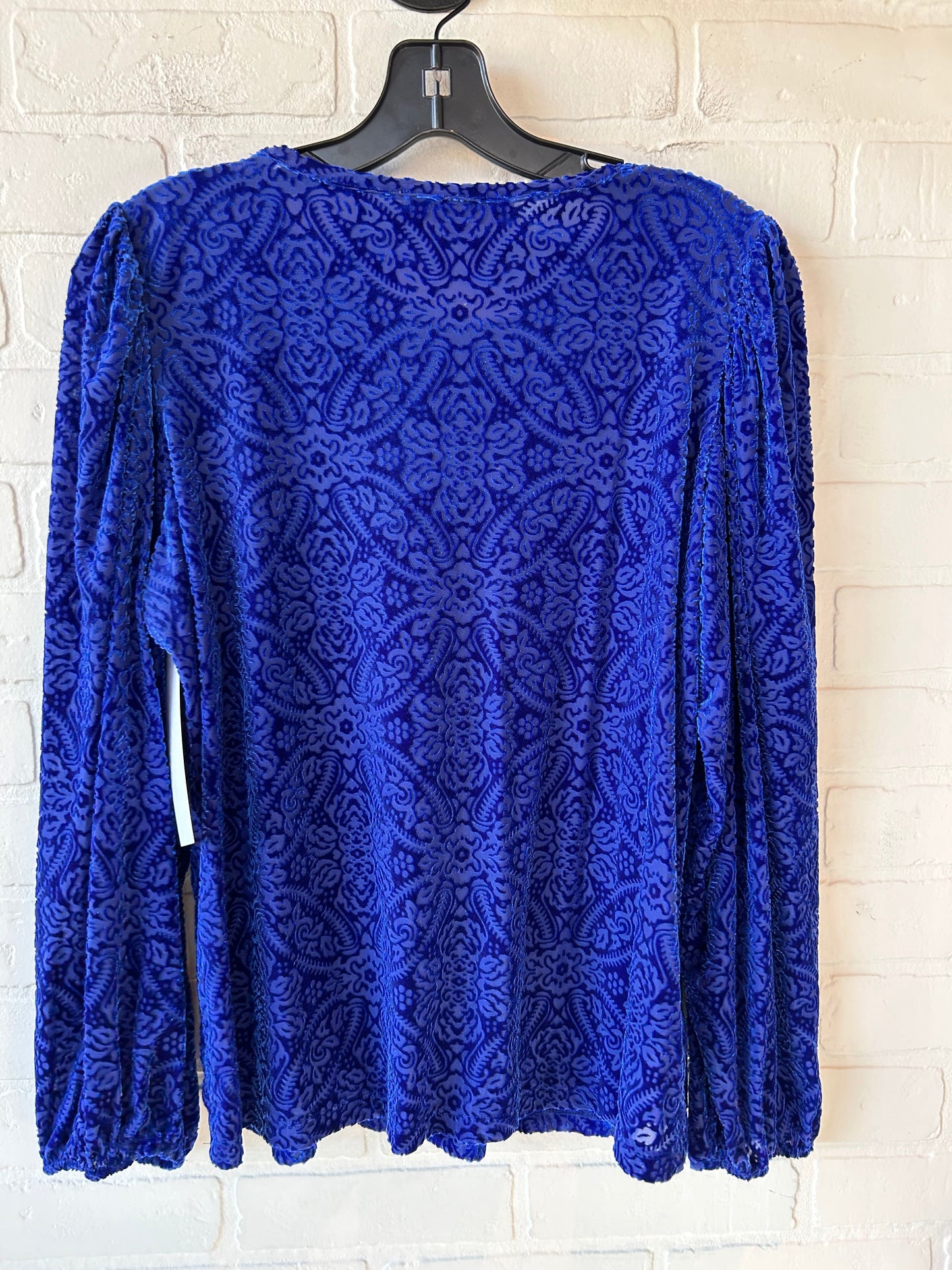 Top Long Sleeve By Loft In Blue, Size: S