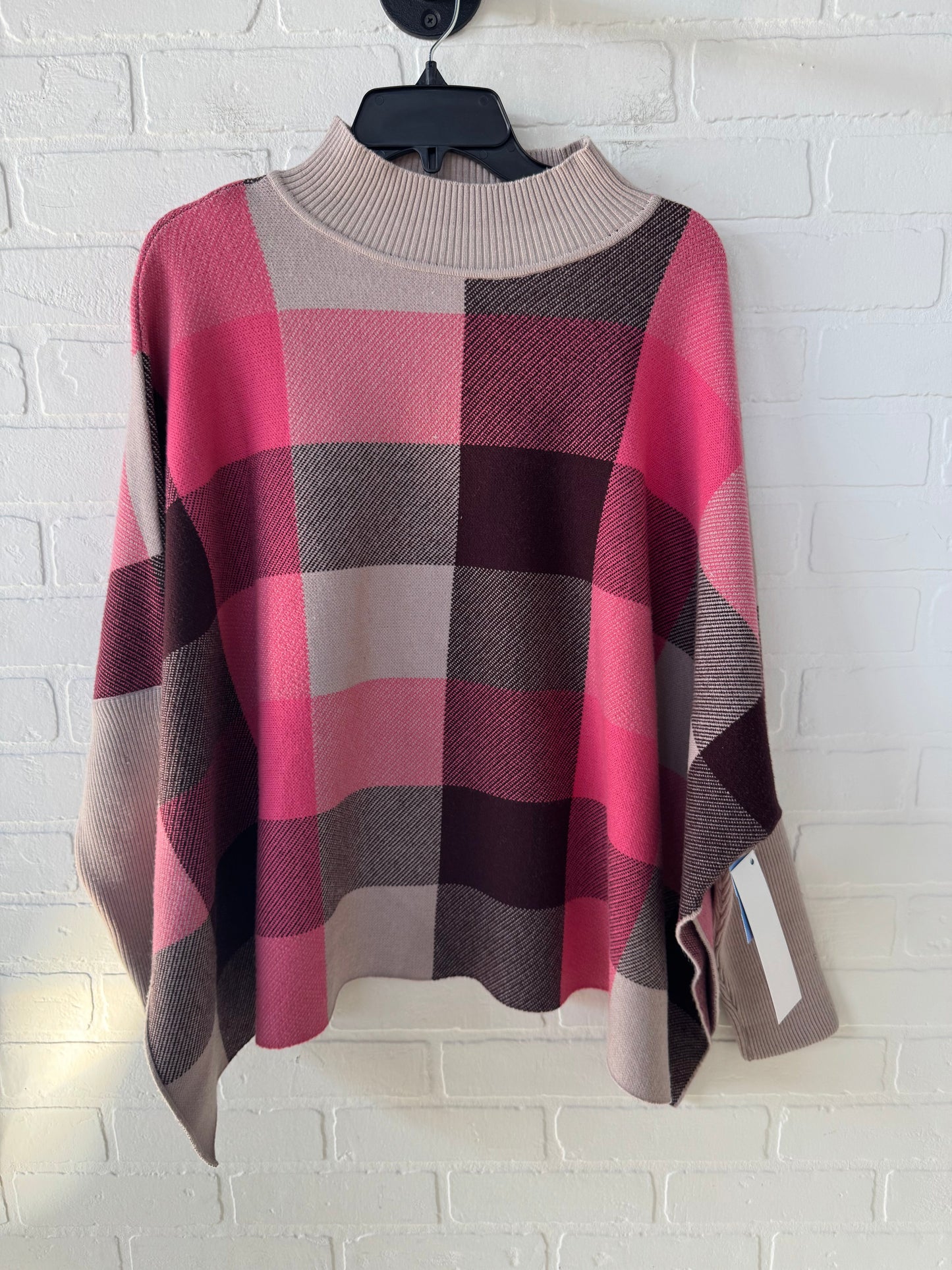 Sweater By ANDTHEWHY In Pink & Tan, Size: S