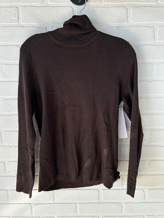 Sweater By Chicos In Brown, Size: M