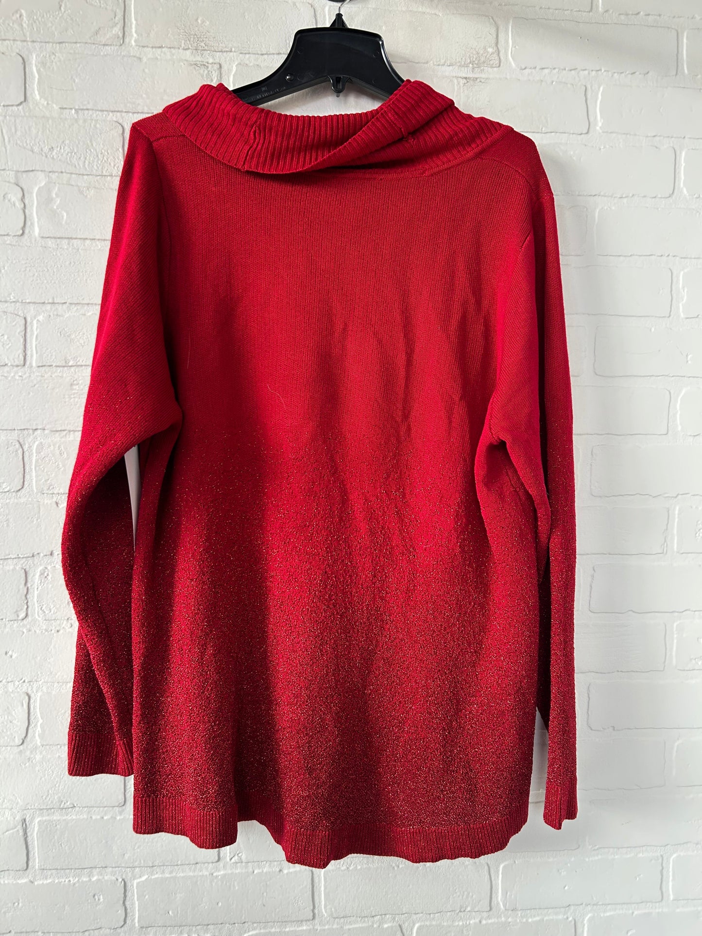 Sweater By In Studio In Red, Size: 2x