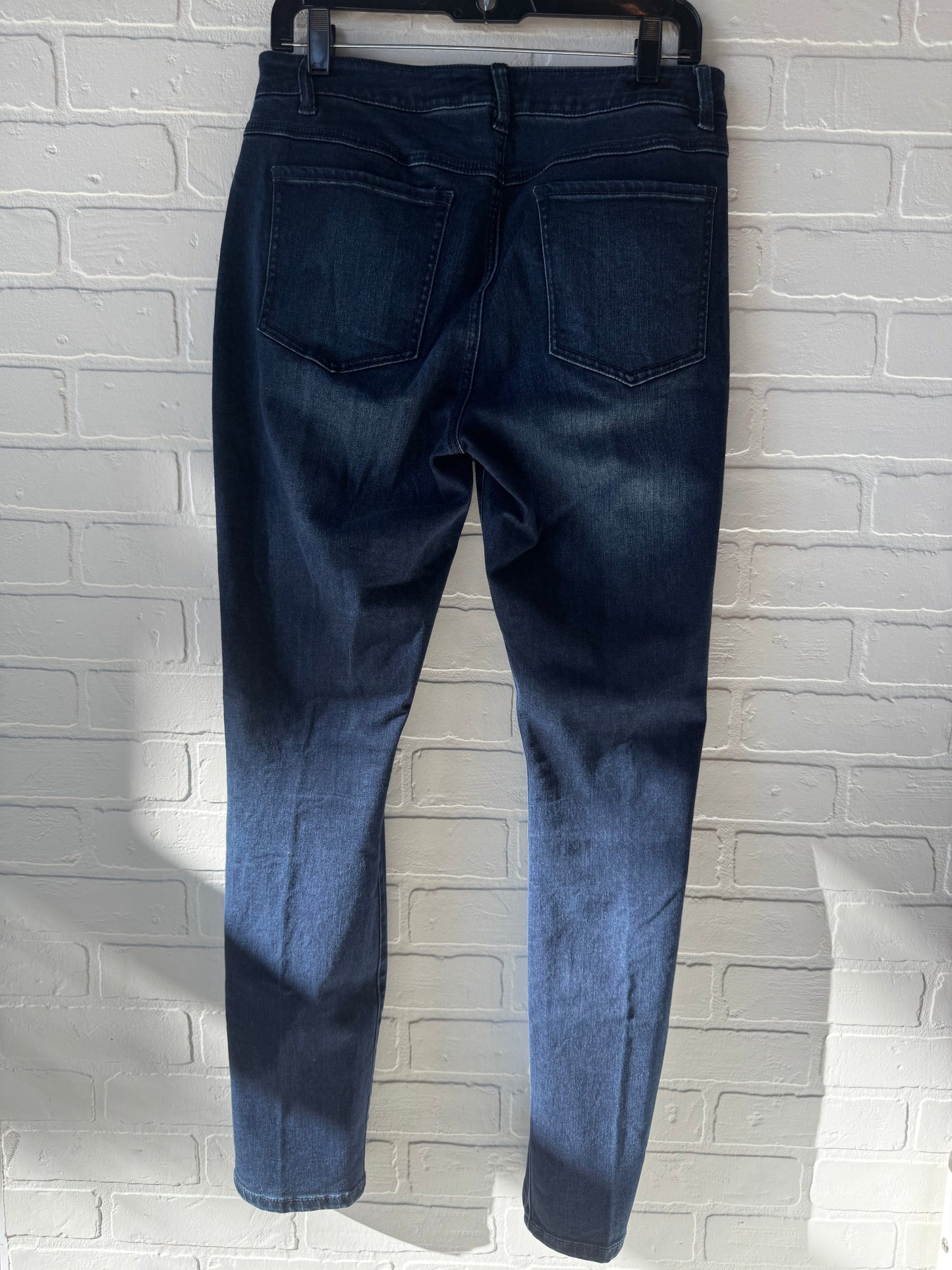 Jeans Skinny By Cabi In Blue Denim, Size: 10