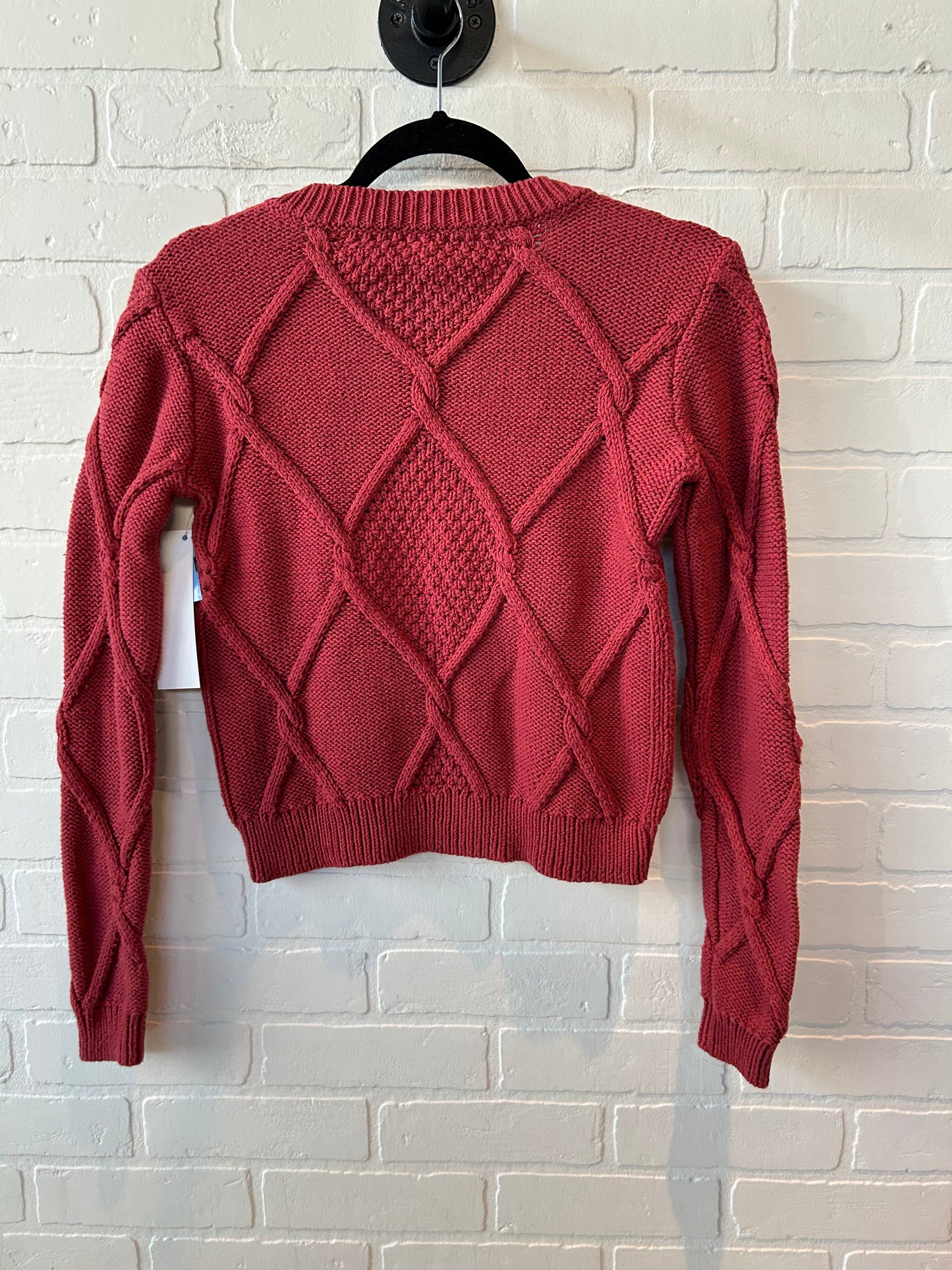 Sweater By Cabi In Red, Size: Xs