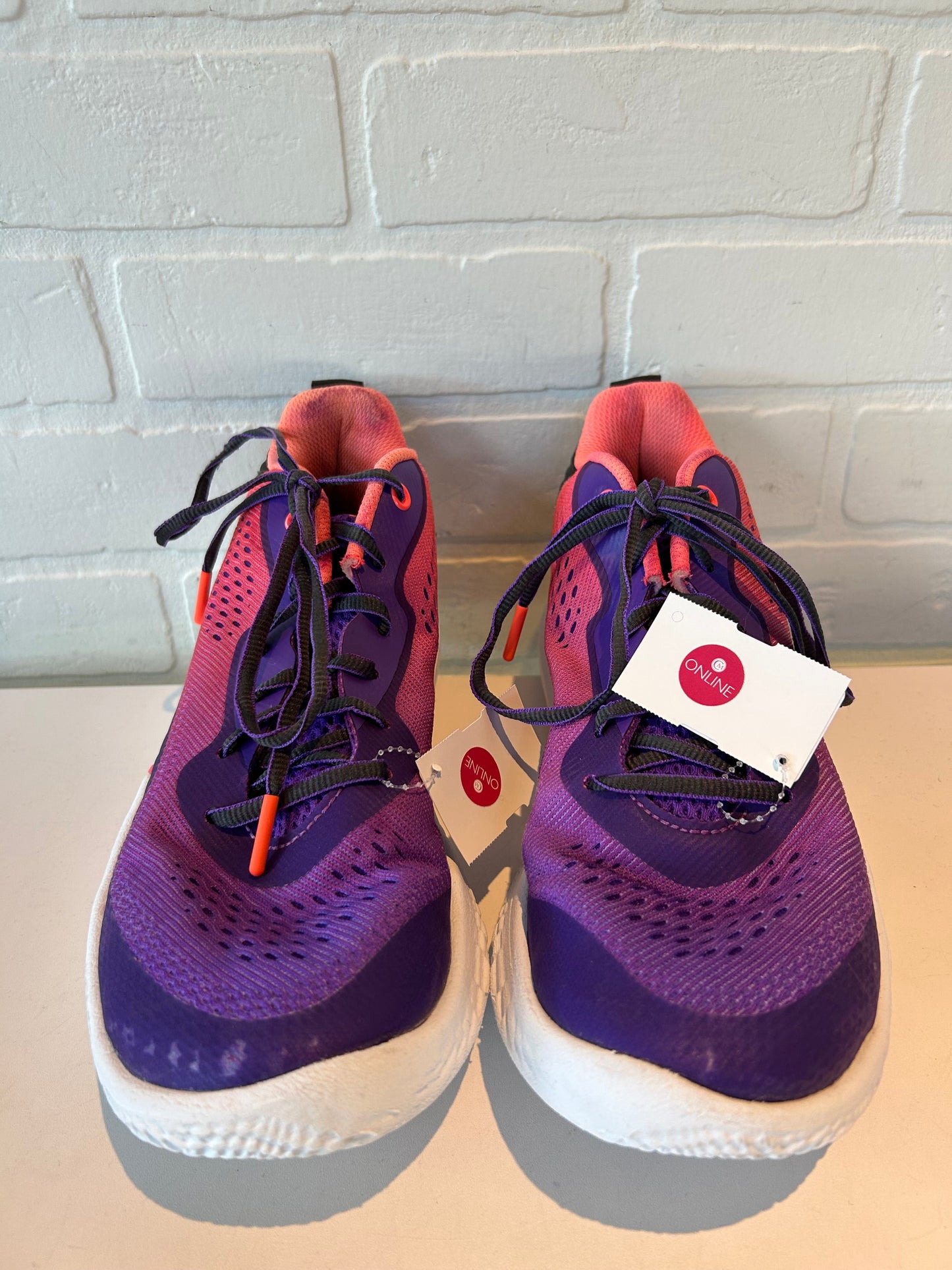 Shoes Athletic By Under Armour In Pink & Purple, Size: 10