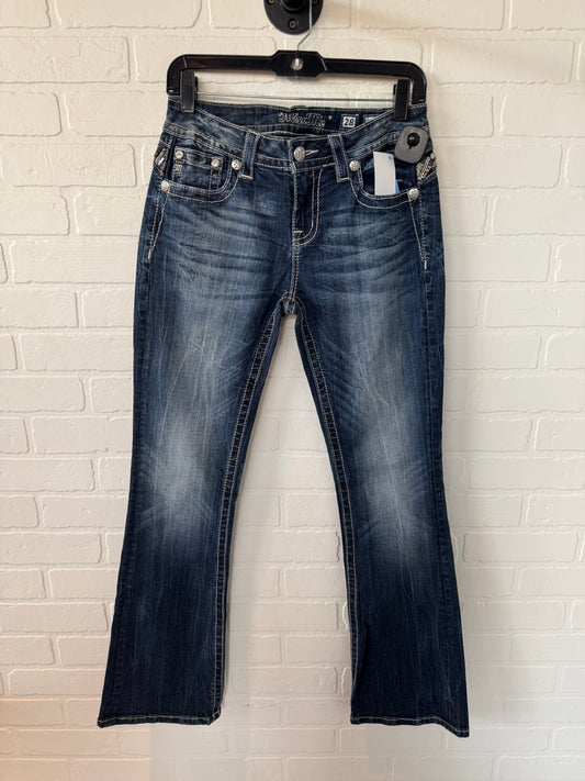 Jeans Boot Cut By Miss Me In Blue Denim, Size: 6