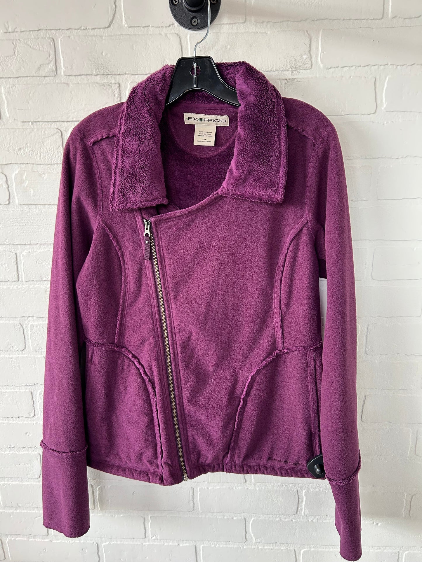 Jacket Fleece By Exofficio In Purple, Size: S