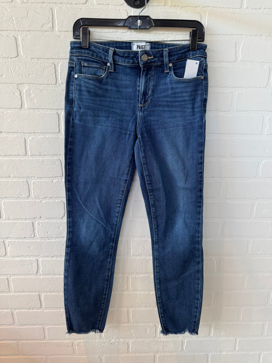 Jeans Skinny By Paige In Blue Denim, Size: 6