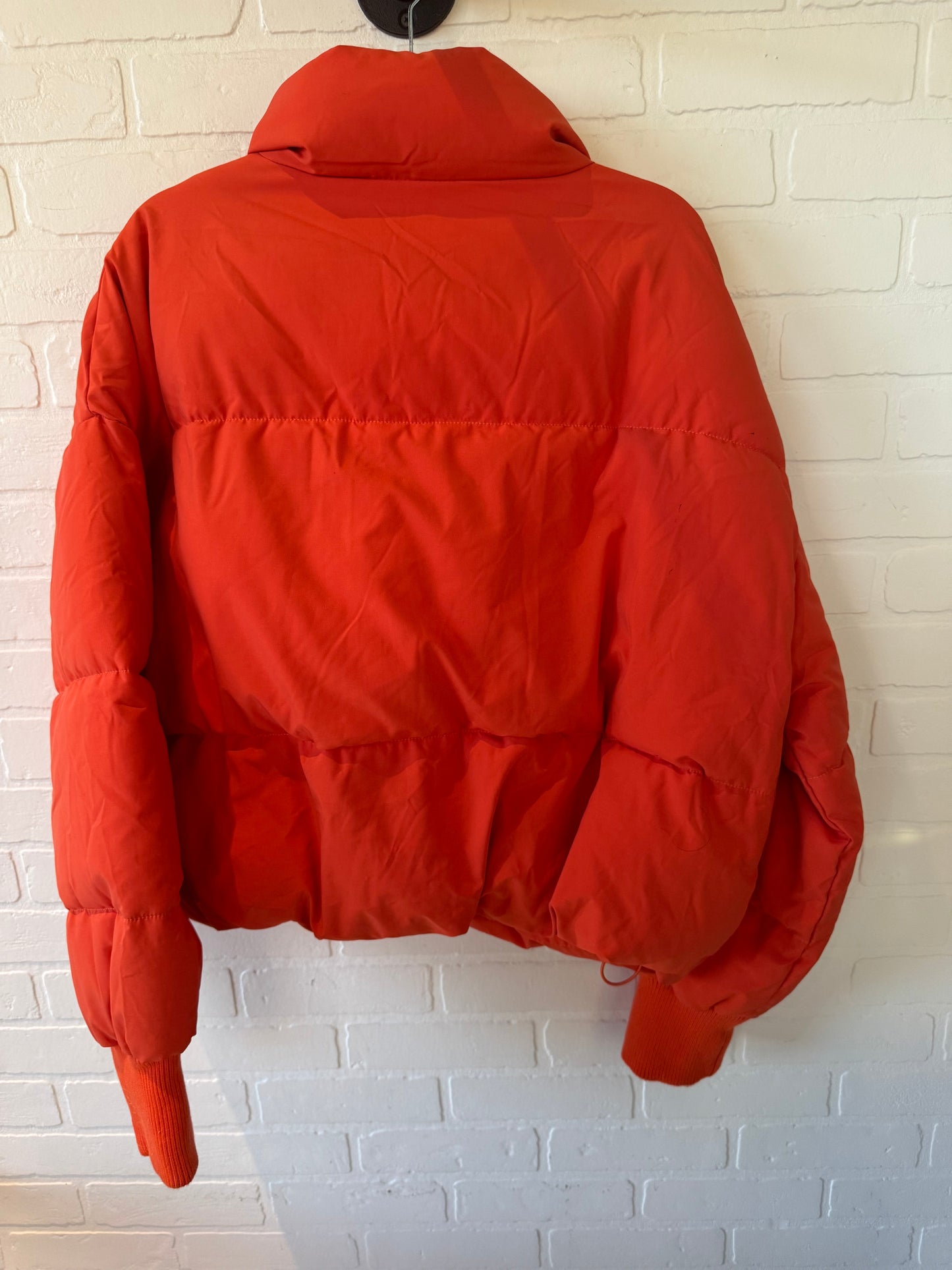 Jacket Puffer & Quilted By Cmc In Orange, Size: L