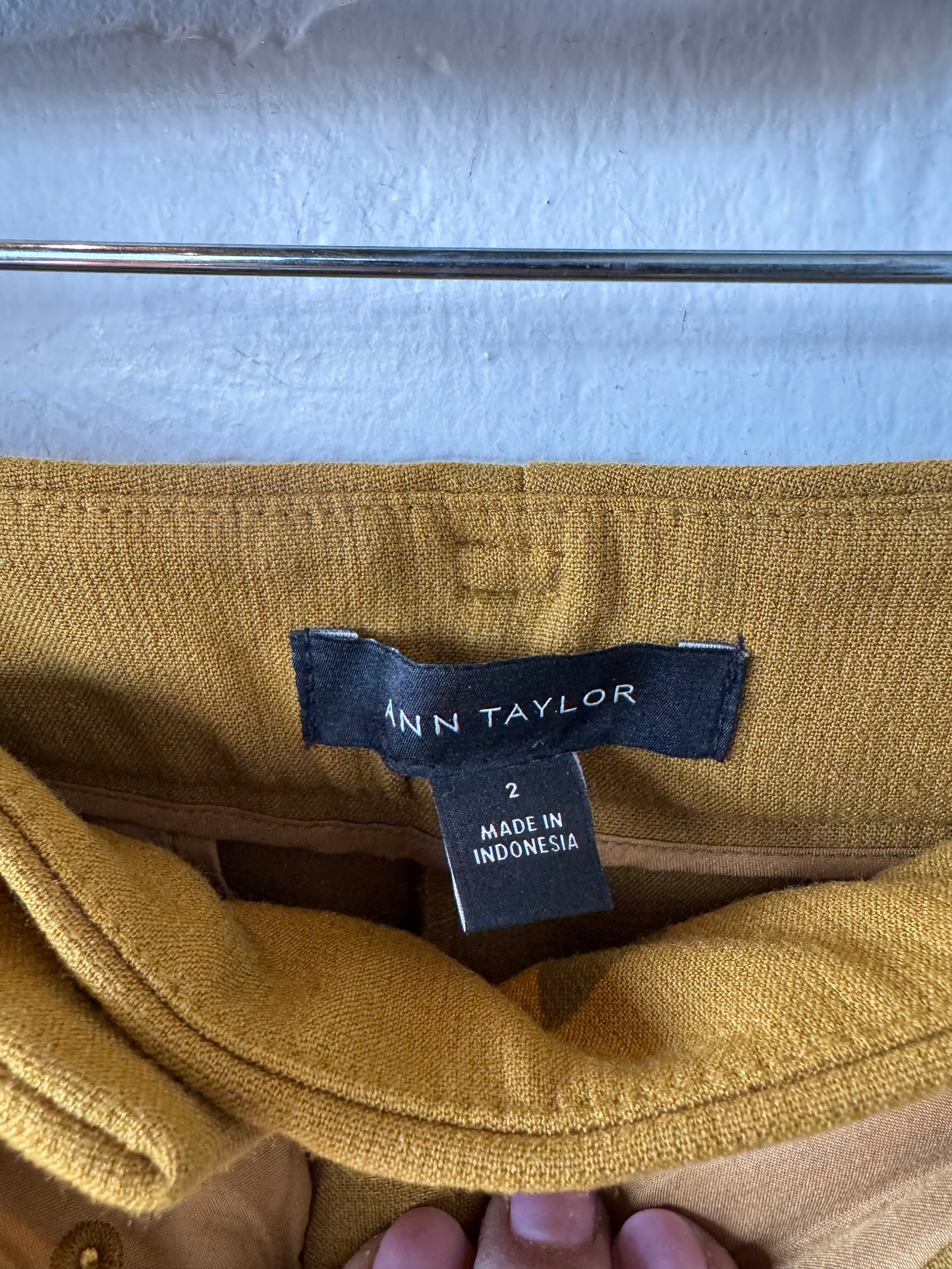 Pants Dress By Ann Taylor In Yellow, Size: 2