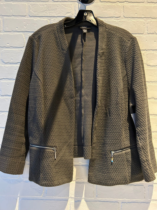 Blazer By Alfani In Grey, Size: Xl