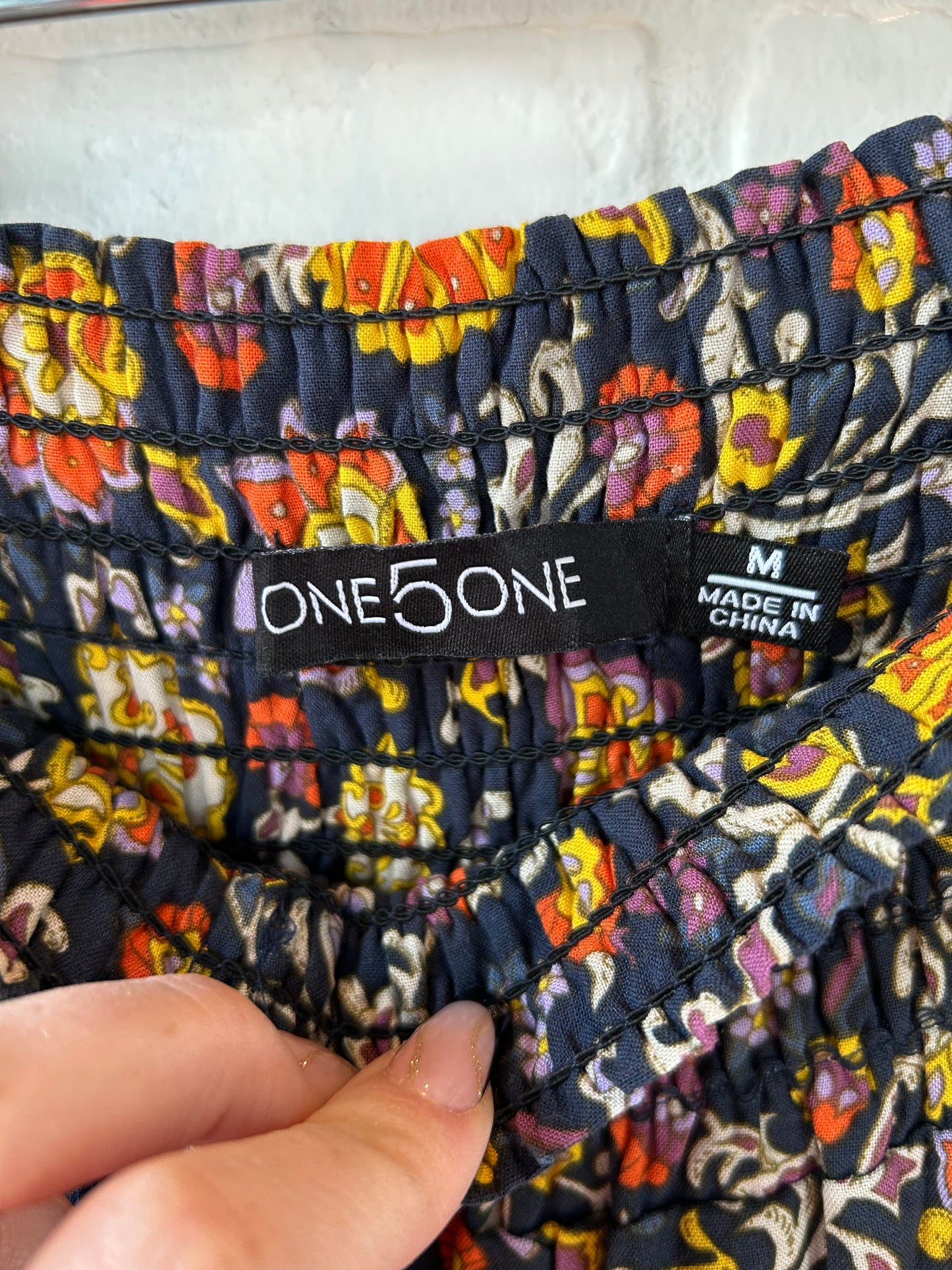 Pants Other By One 5 One In Blue & Yellow, Size: 8