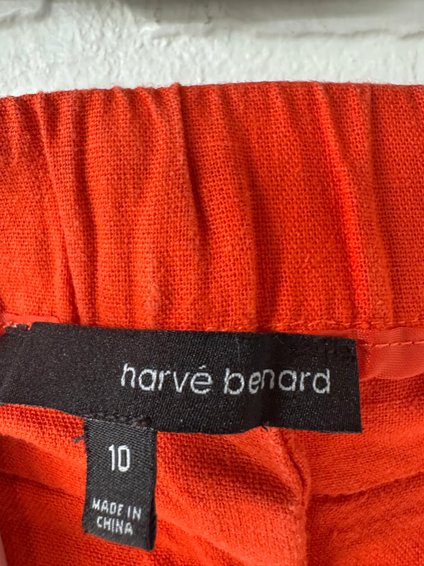 Shorts By Harve Bernard In Orange, Size: 10