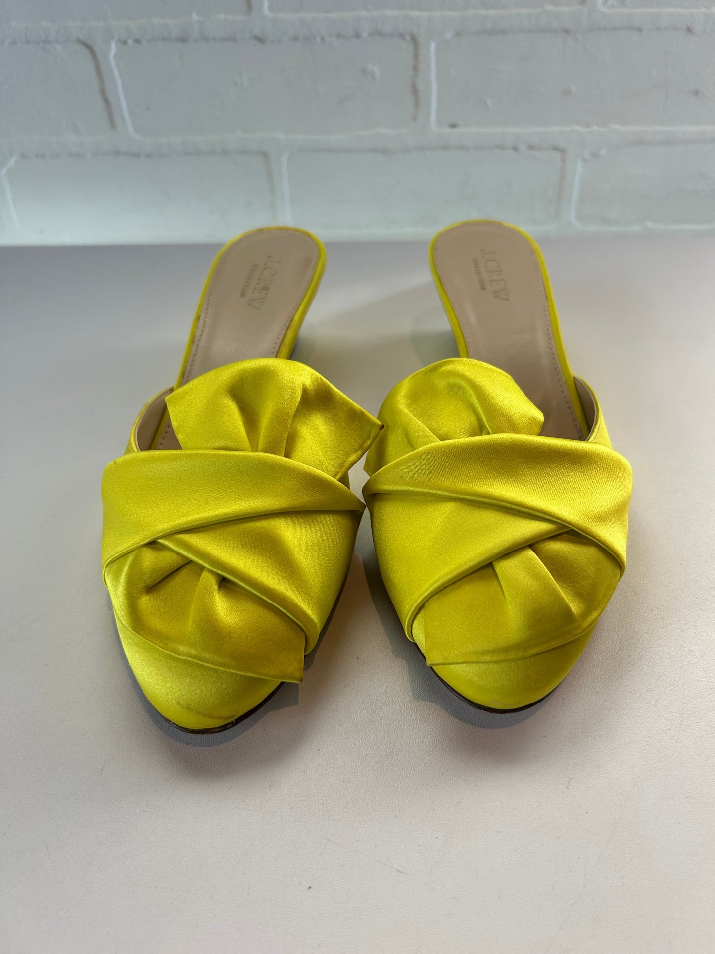 Shoes Flats By J. Crew In Yellow, Size: 7.5