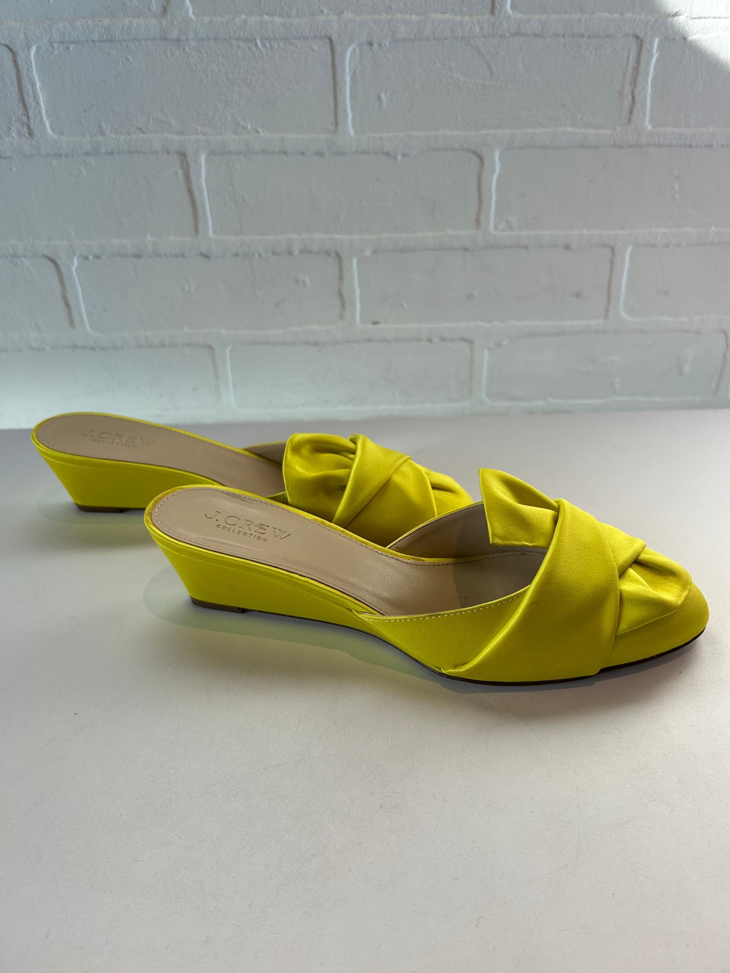 Shoes Flats By J. Crew In Yellow, Size: 7.5