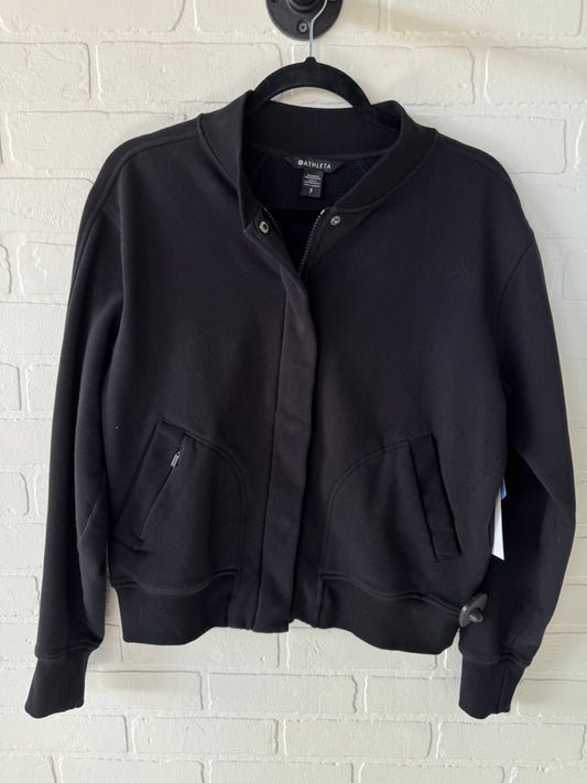 Athletic Jacket By Athleta In Black, Size: S