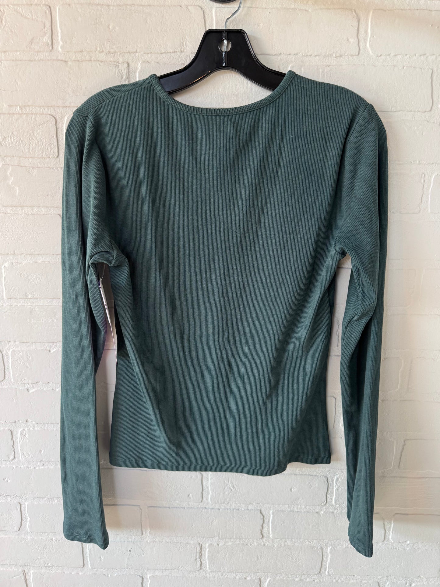 Top Long Sleeve By Gap In Green, Size: M