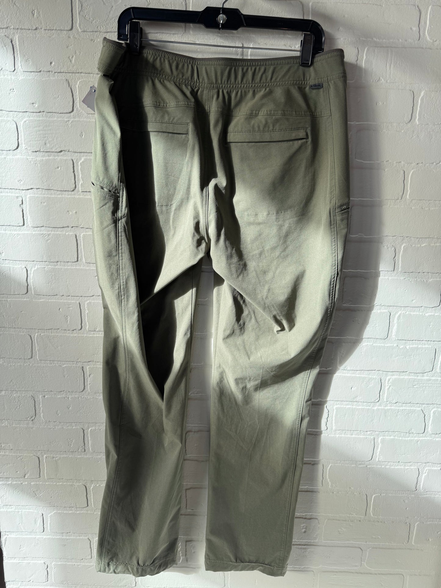 Athletic Pants By Kuhl In Green & Grey, Size: 12