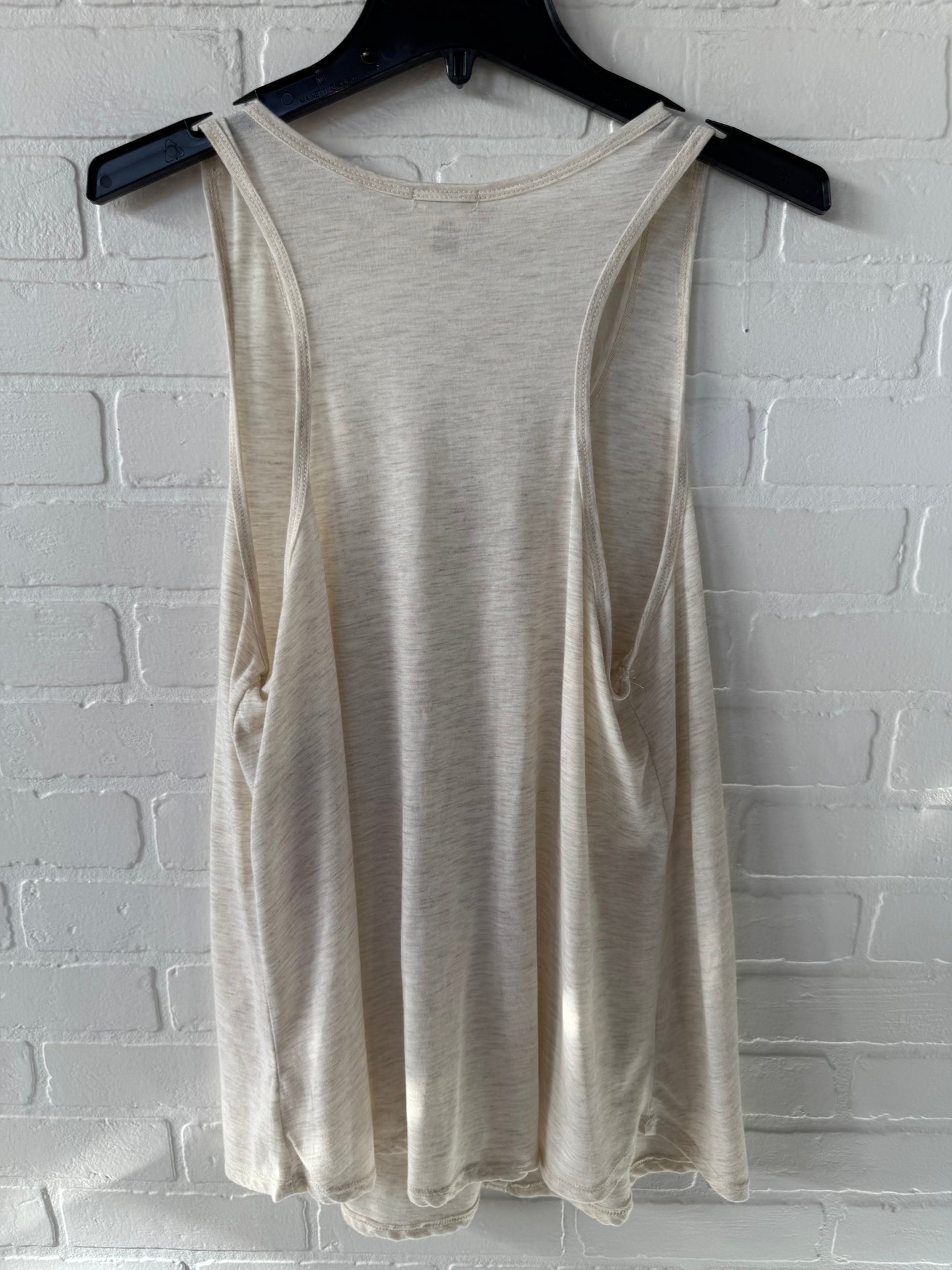 Top Sleeveless By Bozzolo In Tan, Size: 1x