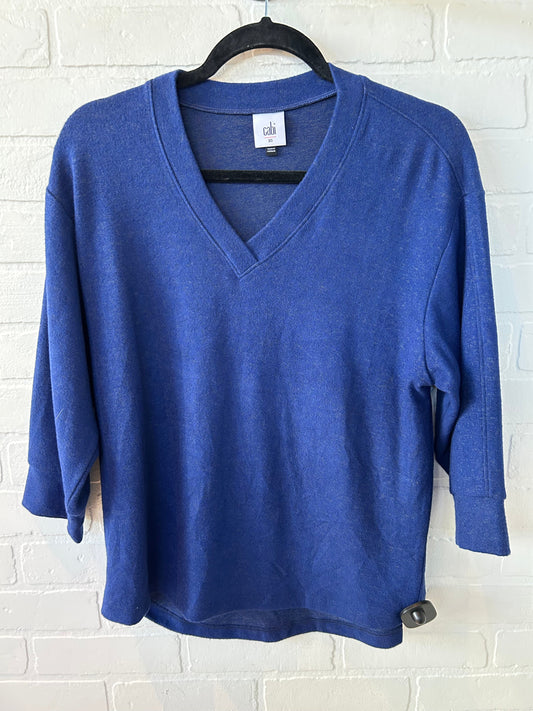 Sweater By Cabi In Blue, Size: Xs