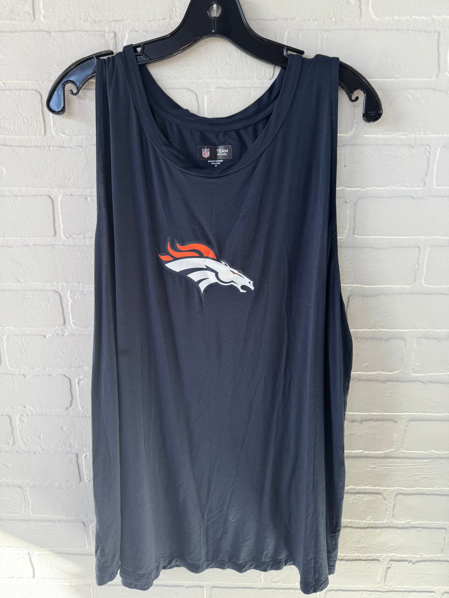 Tank Top By Nfl In Navy, Size: 3x