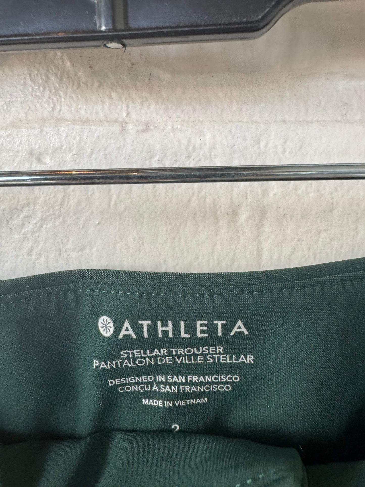 Athletic Pants By Athleta In Green, Size: 2