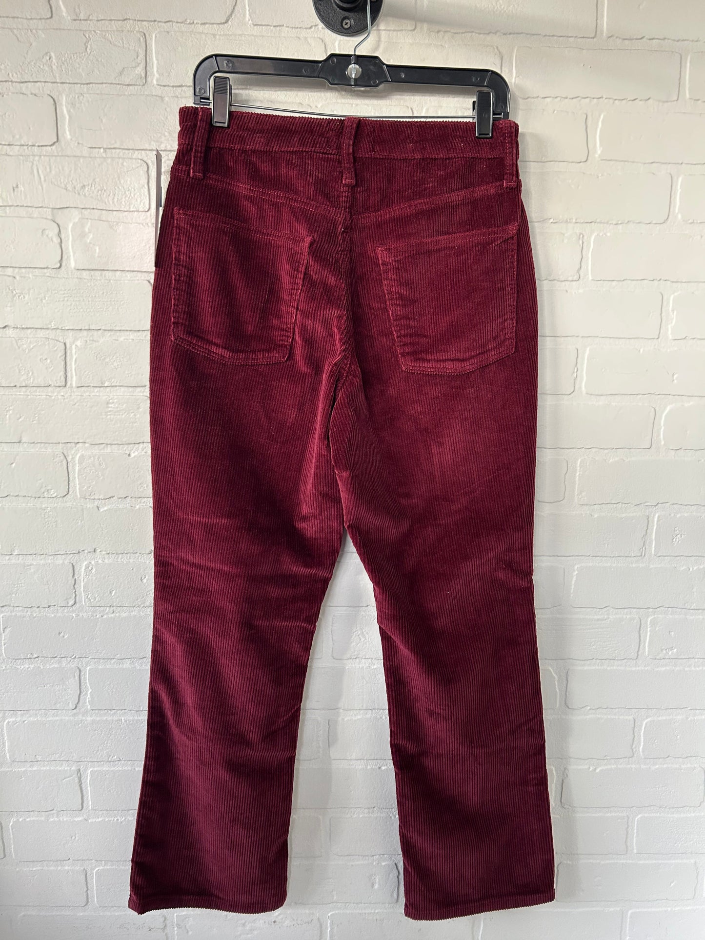 Pants Cropped By Universal Thread In Red, Size: 8